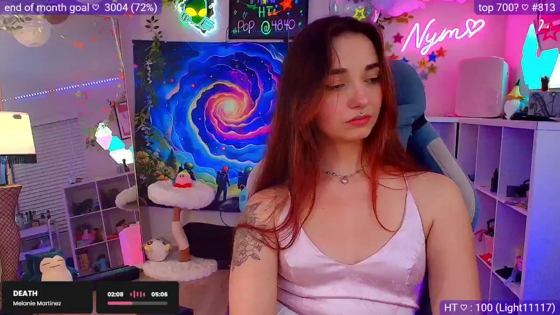 Gallery image thumbnail from Nym_x's myfreecams stream on, 05/01/2025, 03:48 image 17 of 20