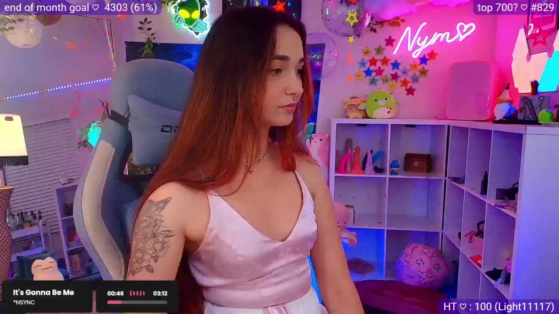 Gallery image thumbnail from Nym_x's myfreecams stream on, 05/01/2025, 03:48 image 3 of 20