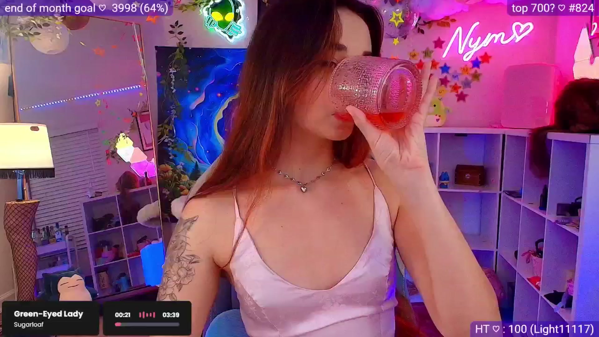 Gallery image thumbnail from Nym_x's myfreecams stream on, 05/01/2025, 03:48 image 8 of 20