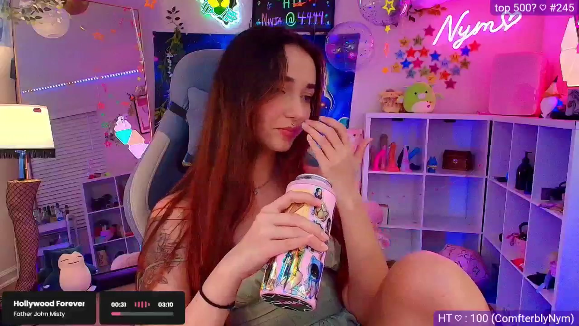 Gallery image thumbnail from Nym_x's myfreecams stream on, 05/03/2025, 04:47 image 10 of 20