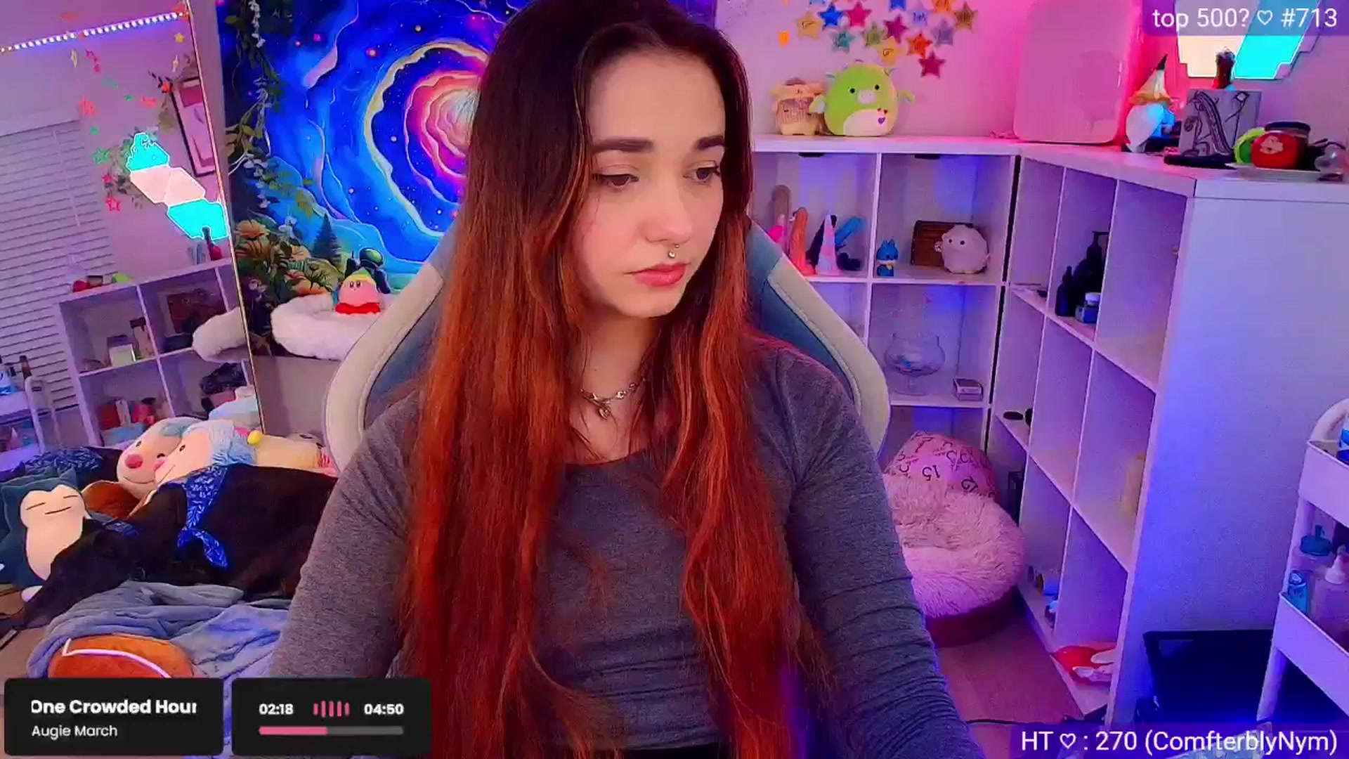 Gallery image thumbnail from Nym_x's myfreecams stream on, 05/10/2025, 04:41 image 9 of 20