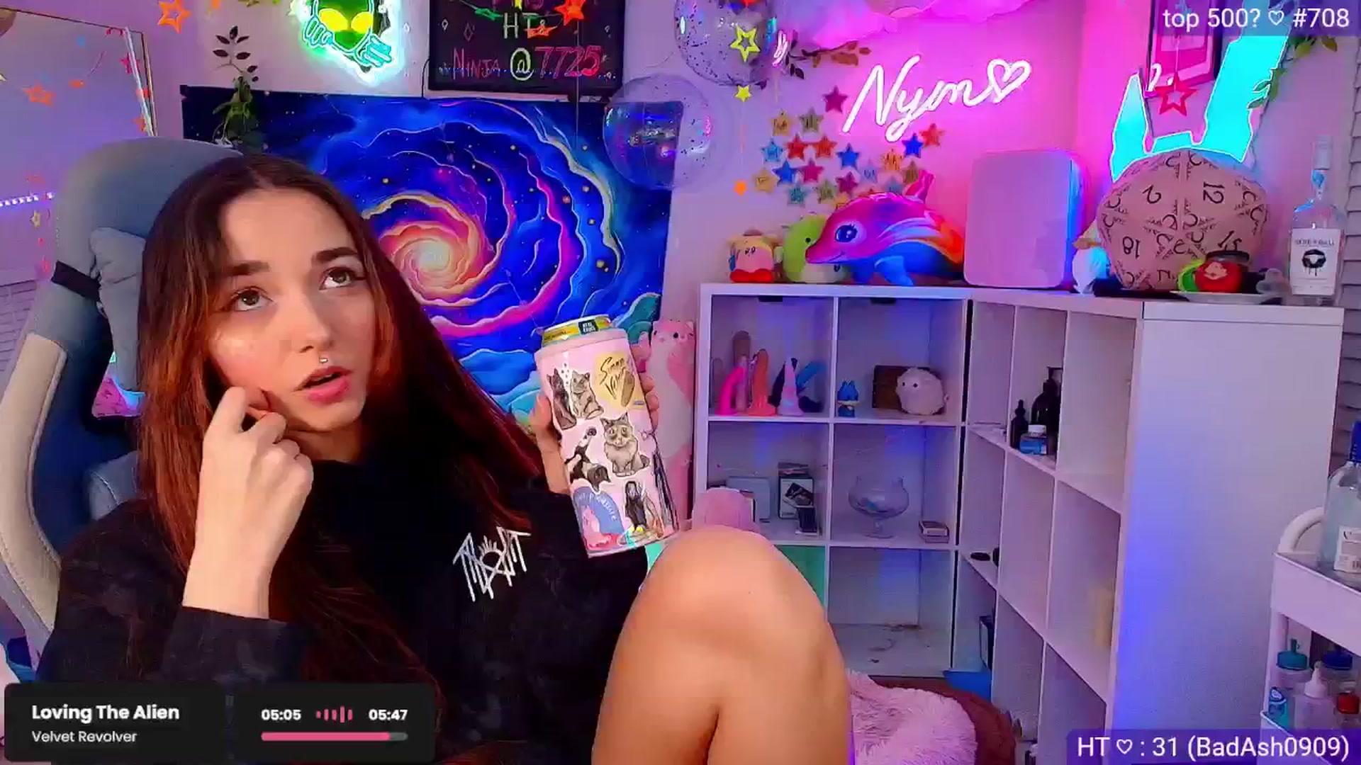 Gallery image thumbnail from Nym_x's myfreecams stream on, 05/24/2025, 03:51 image 4 of 20