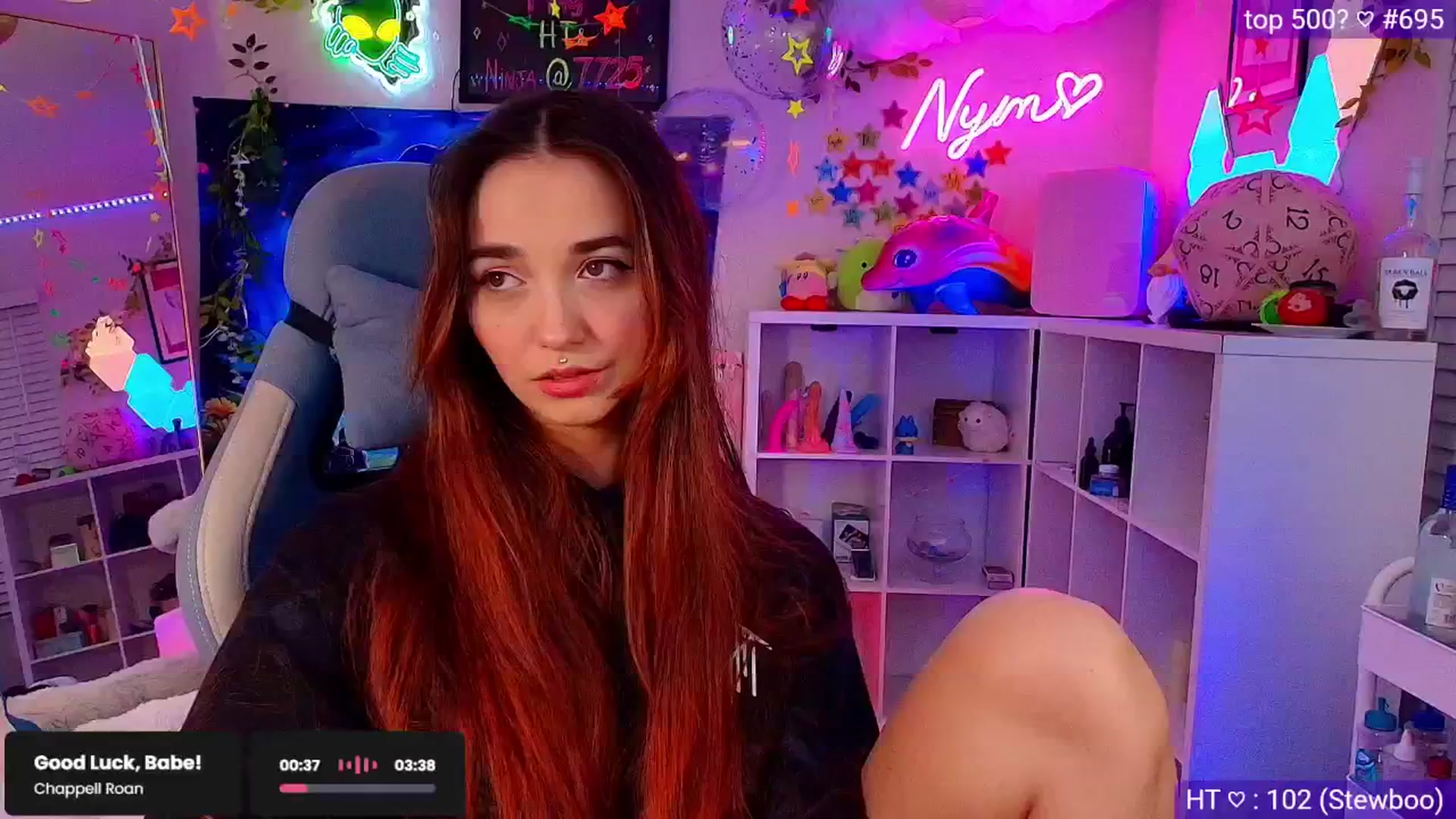 Gallery image thumbnail from Nym_x's myfreecams stream on, 05/24/2025, 03:51 image 16 of 20