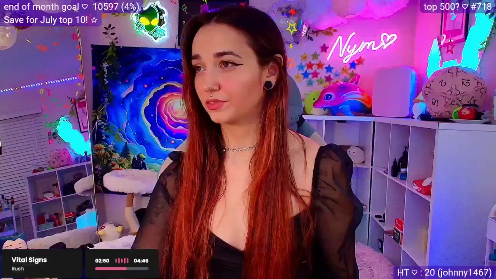 Gallery image thumbnail from Nym_x's myfreecams stream on, 05/30/2025, 03:05 image 1 of 20