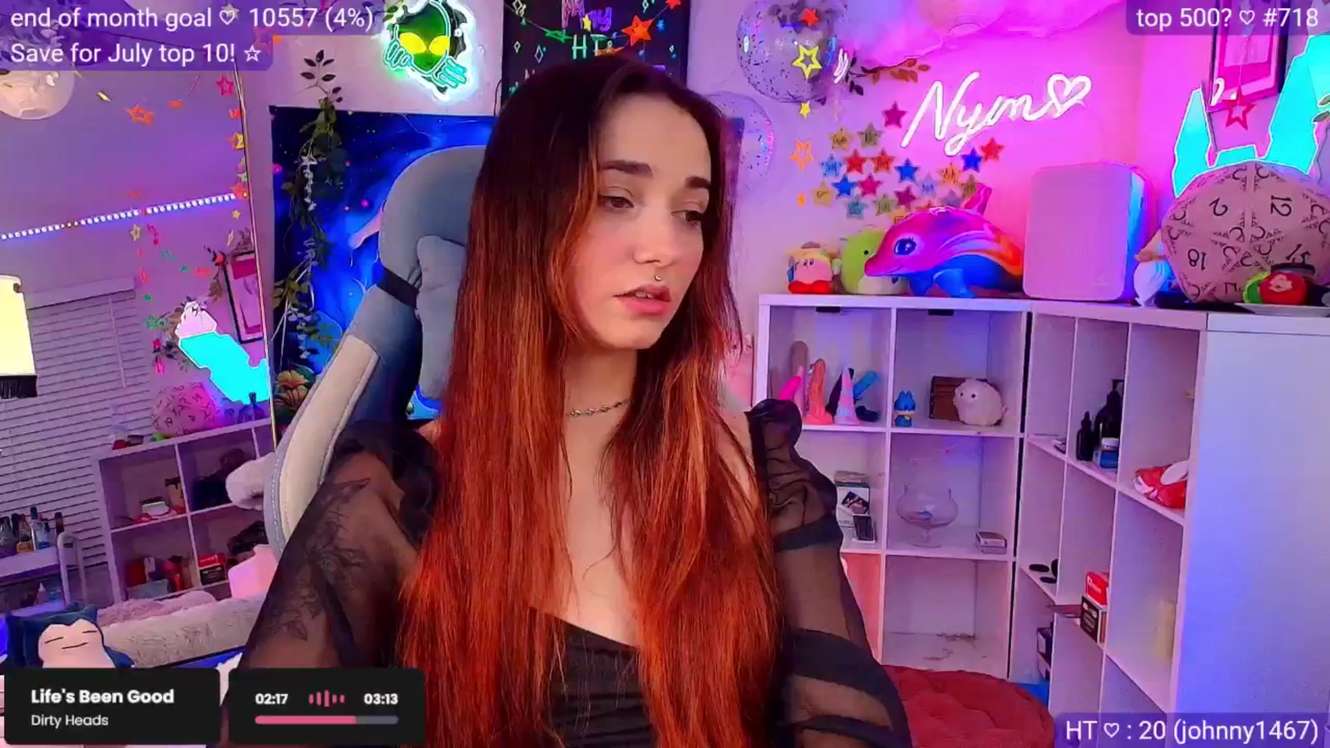 Gallery image thumbnail from Nym_x's myfreecams stream on, 05/30/2025, 03:05 image 10 of 20