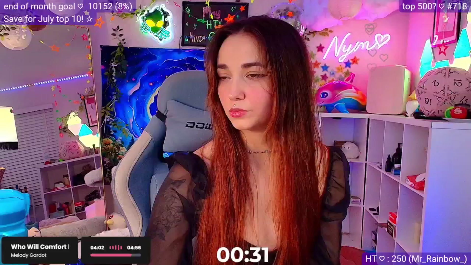 Gallery image thumbnail from Nym_x's myfreecams stream on, 05/30/2025, 03:05 image 19 of 20