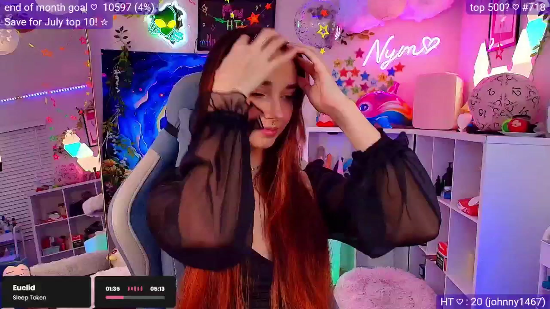 Gallery image thumbnail from Nym_x's myfreecams stream on, 05/30/2025, 03:05 image 3 of 20