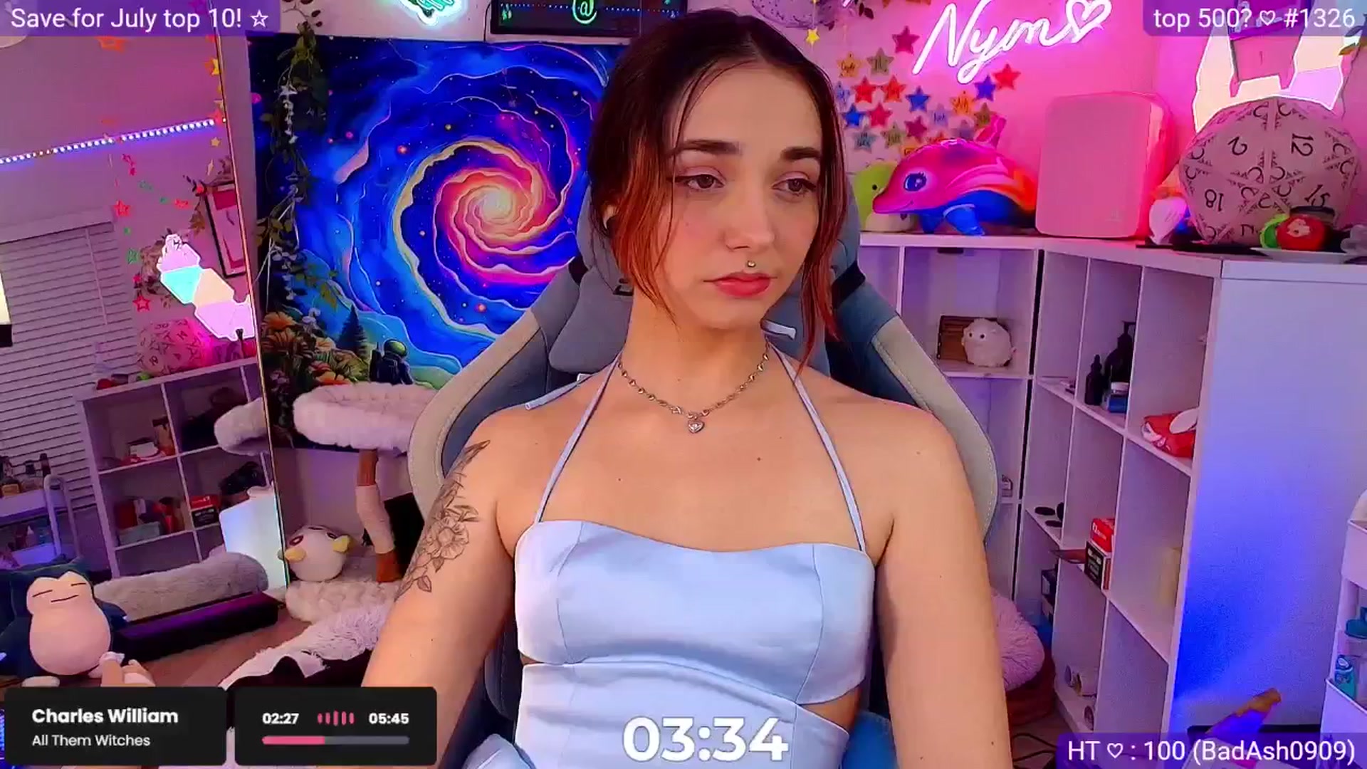 Gallery image thumbnail from Nym_x's myfreecams stream on, 06/02/2025, 03:47 image 20 of 20