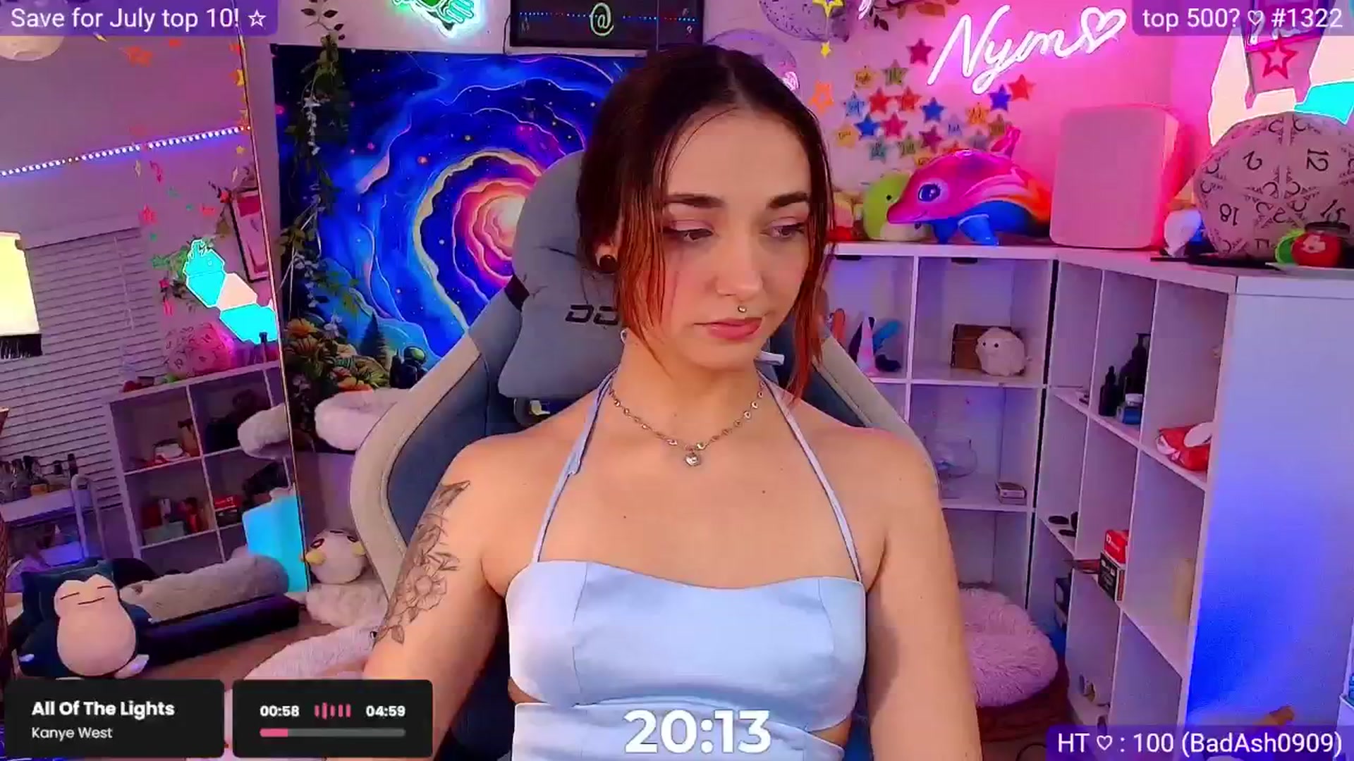 Gallery image thumbnail from Nym_x's myfreecams stream on, 06/02/2025, 03:47 image 17 of 20