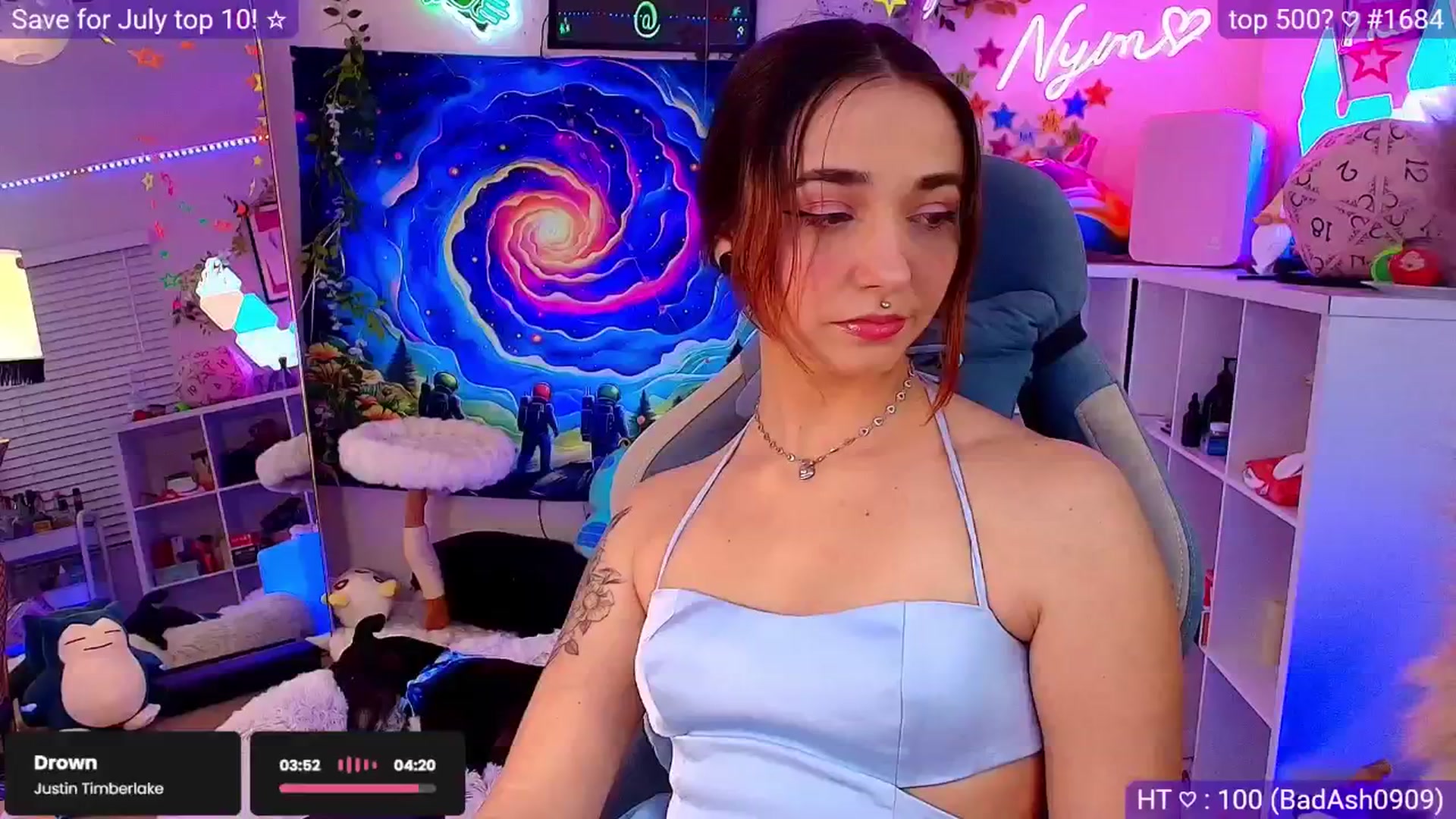Gallery image thumbnail from Nym_x's myfreecams stream on, 06/02/2025, 03:47 image 8 of 20