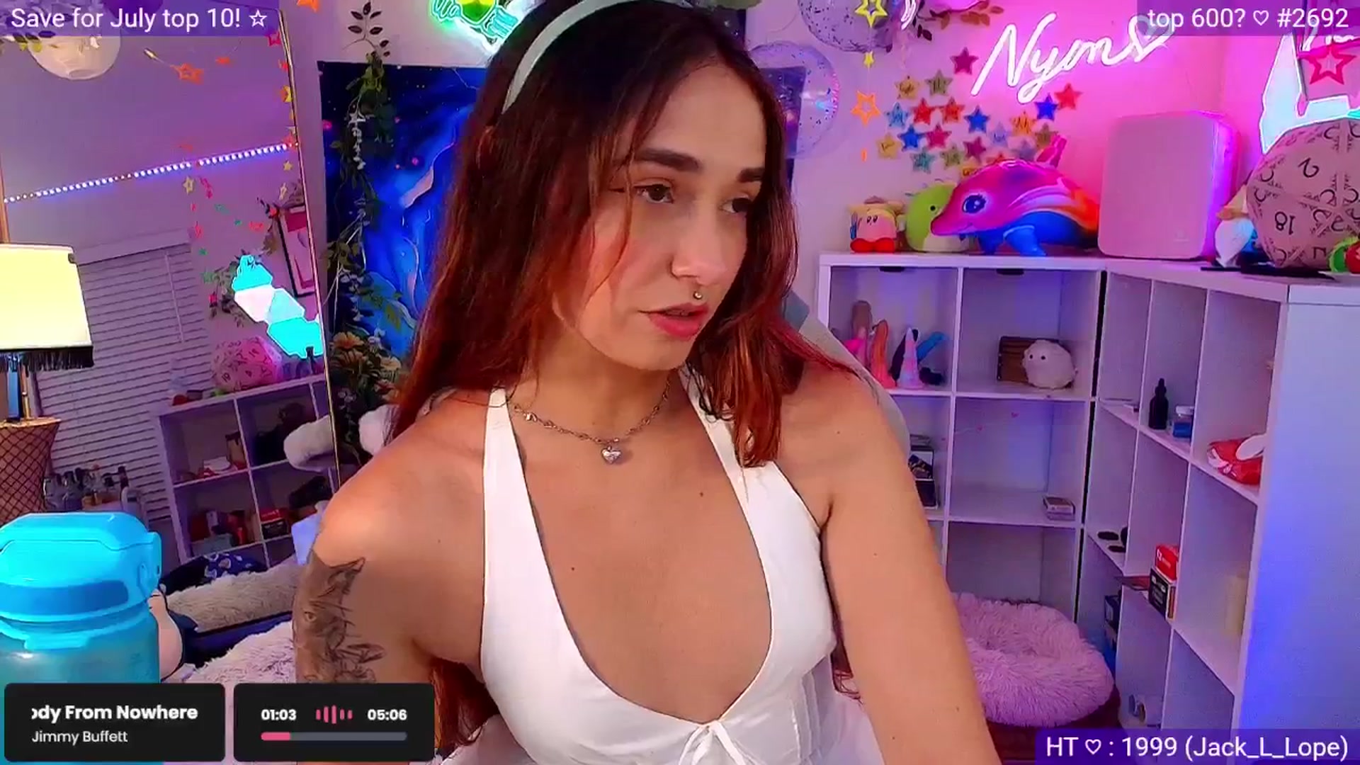 Gallery image thumbnail from Nym_x's myfreecams stream on, 06/12/2025, 04:03 image 8 of 20