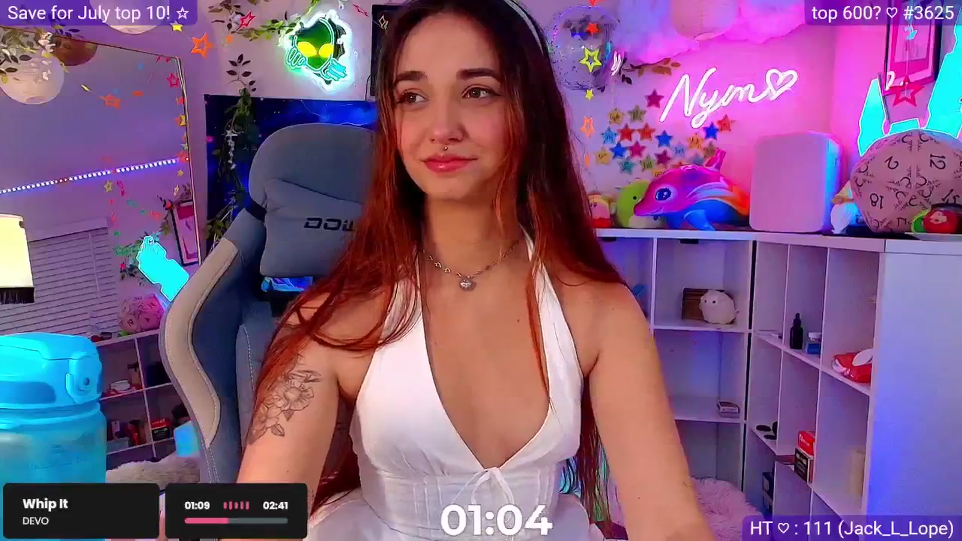 Gallery image thumbnail from Nym_x's myfreecams stream on, 06/12/2025, 04:03 image 5 of 20