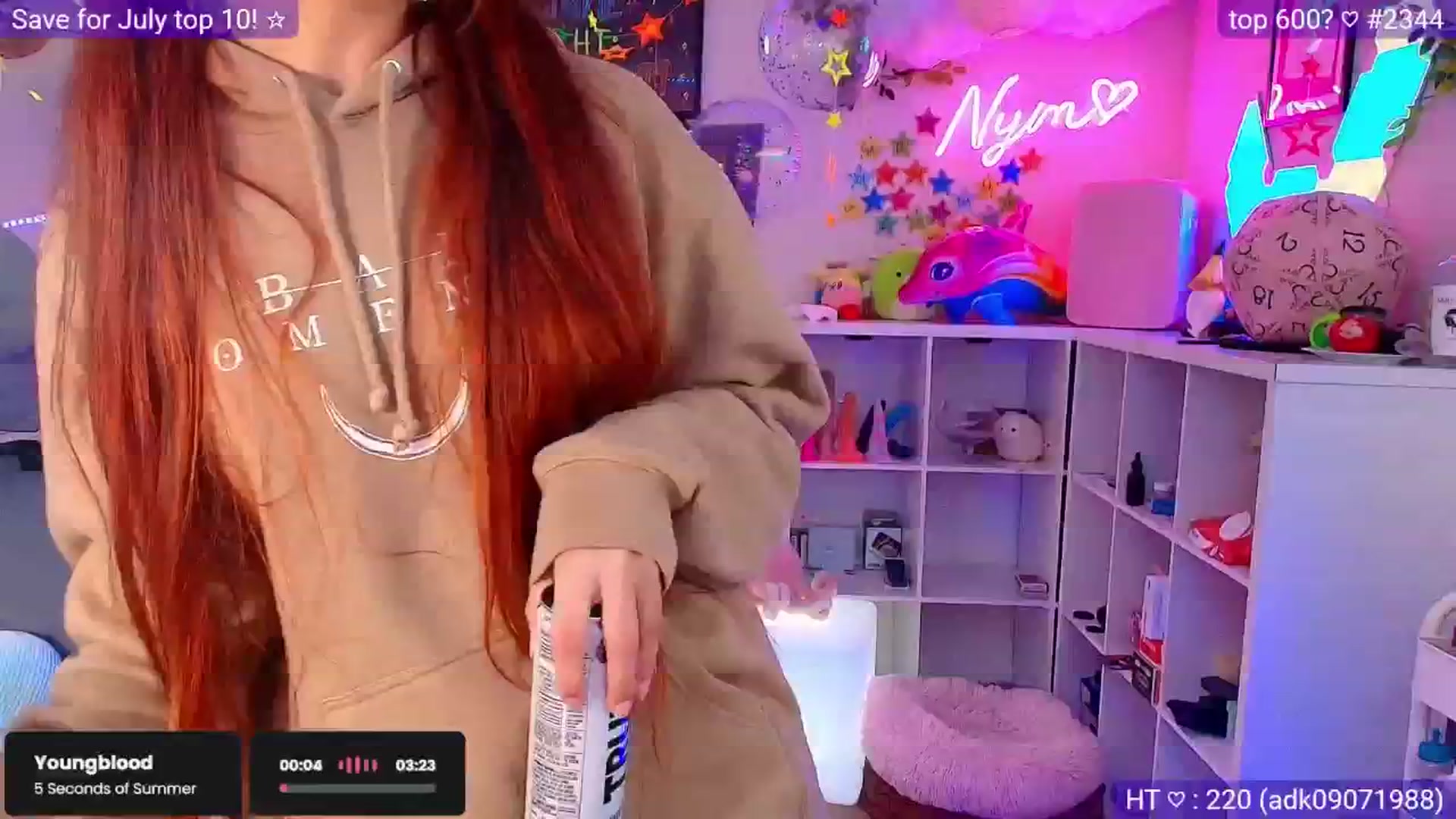 Gallery image thumbnail from Nym_x's myfreecams stream on, 06/14/2025, 04:20 image 13 of 20