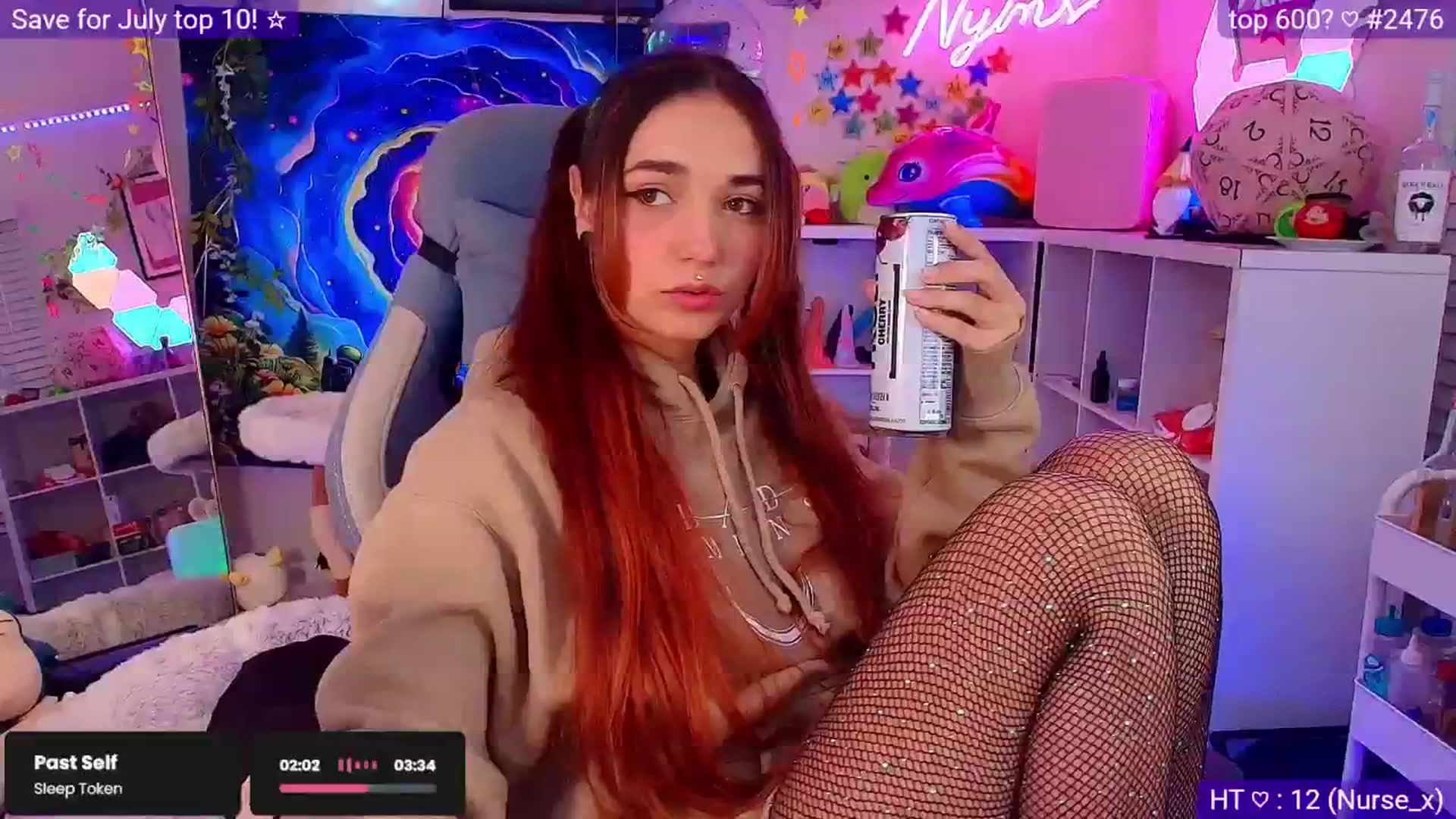 Gallery image thumbnail from Nym_x's myfreecams stream on, 06/14/2025, 04:20 image 2 of 20