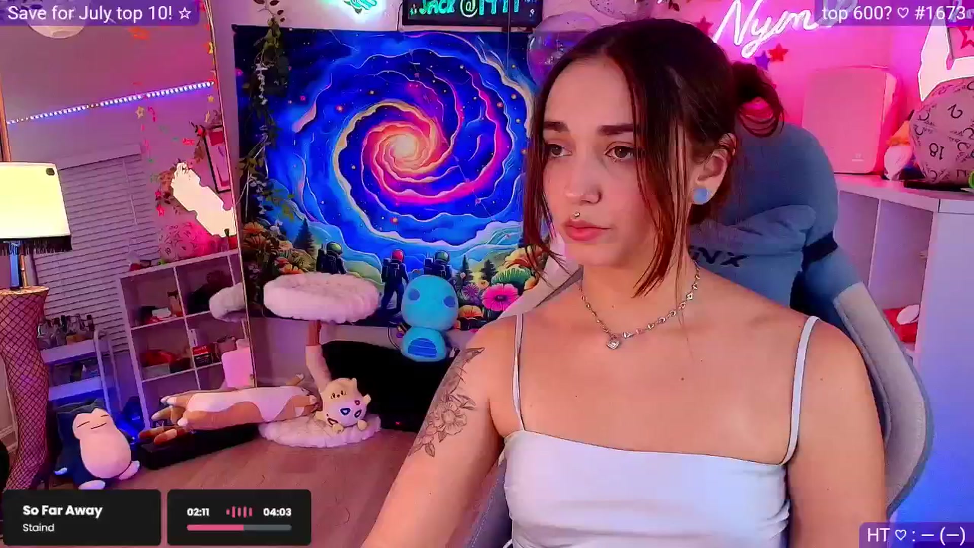 Gallery image thumbnail from Nym_x's myfreecams stream on, 06/22/2025, 04:23 image 2 of 20