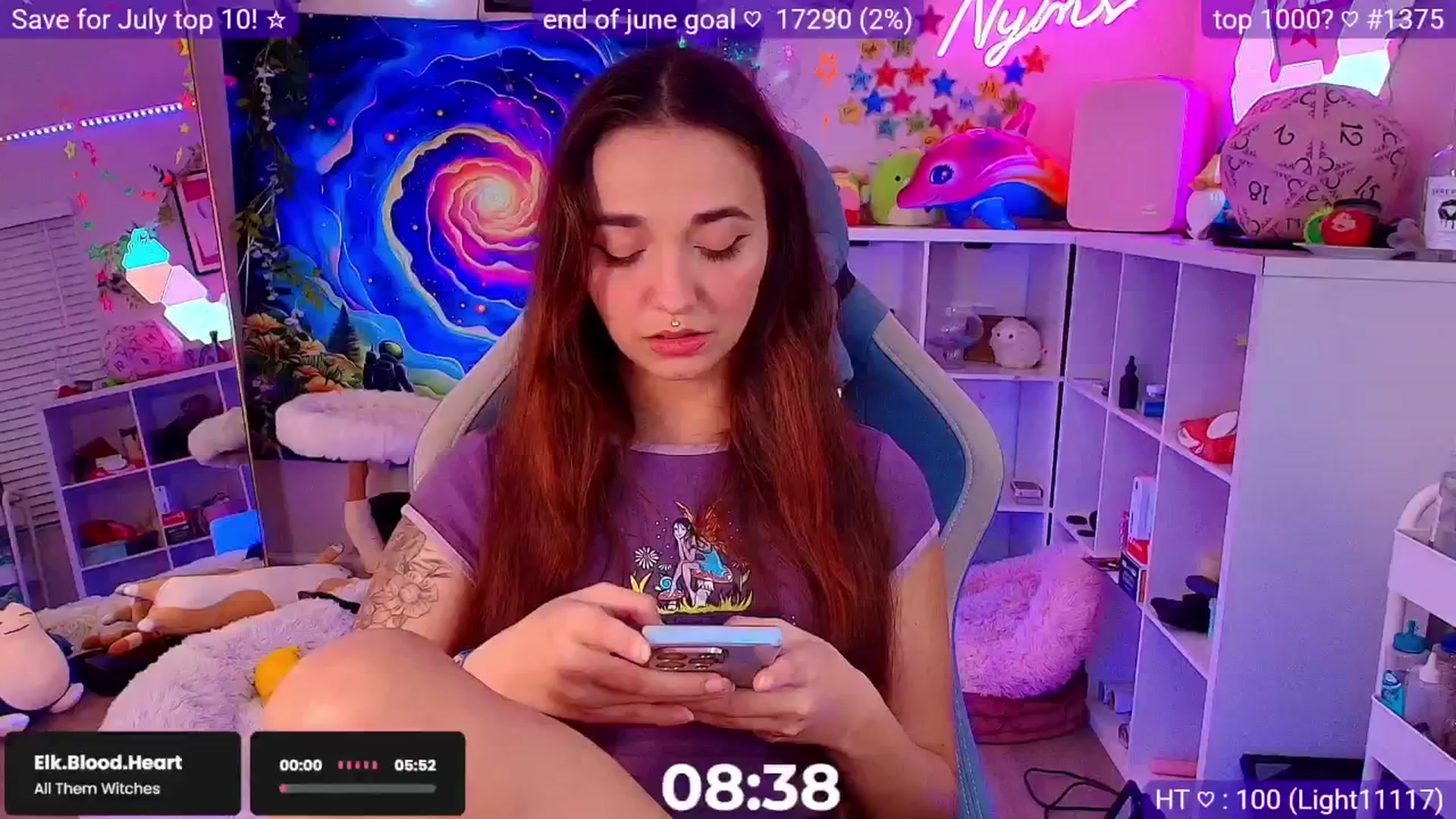 Gallery image thumbnail from Nym_x's myfreecams stream on, 06/26/2025, 04:11 image 12 of 20