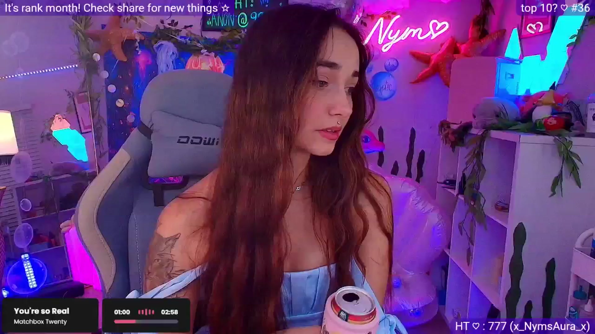 Gallery image thumbnail from Nym_x's myfreecams stream on, 07/02/2025, 04:09 image 4 of 20