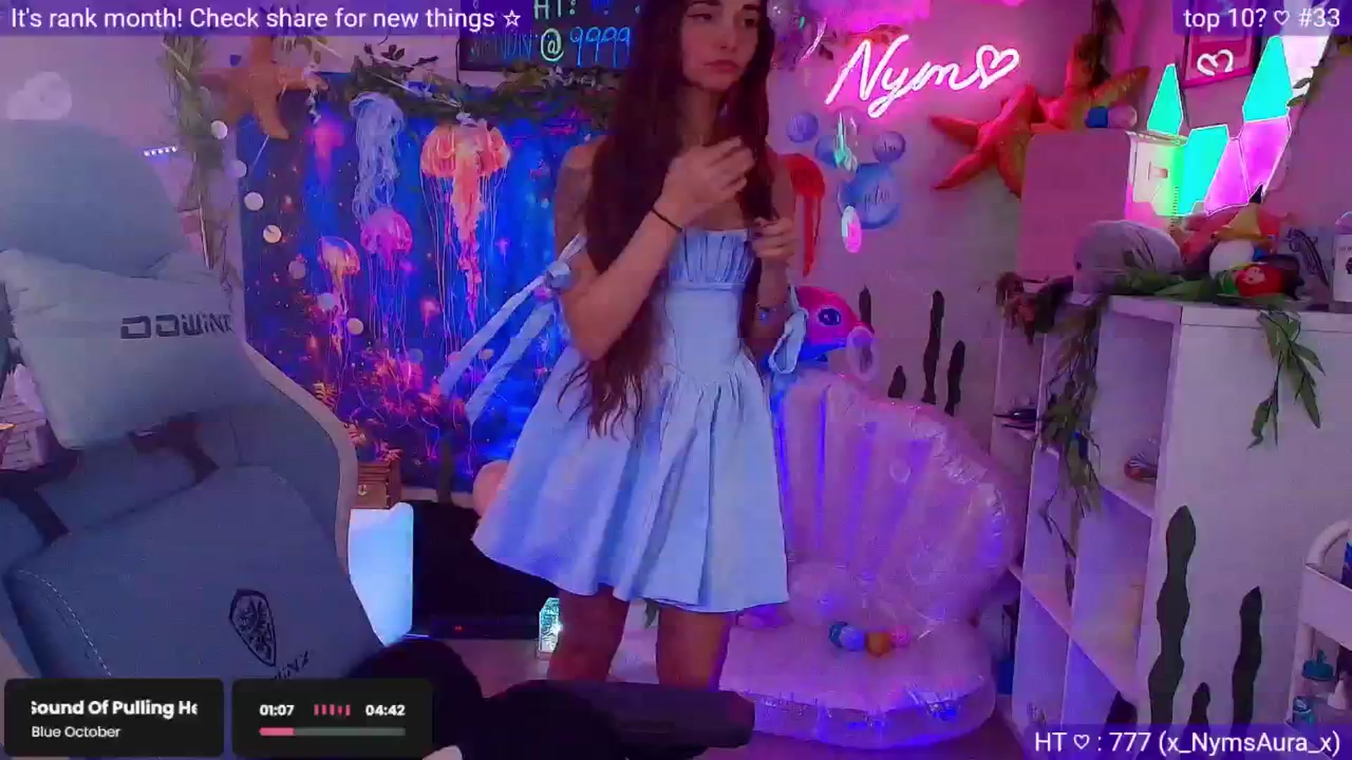 Gallery image thumbnail from Nym_x's myfreecams stream on, 07/02/2025, 04:09 image 5 of 20