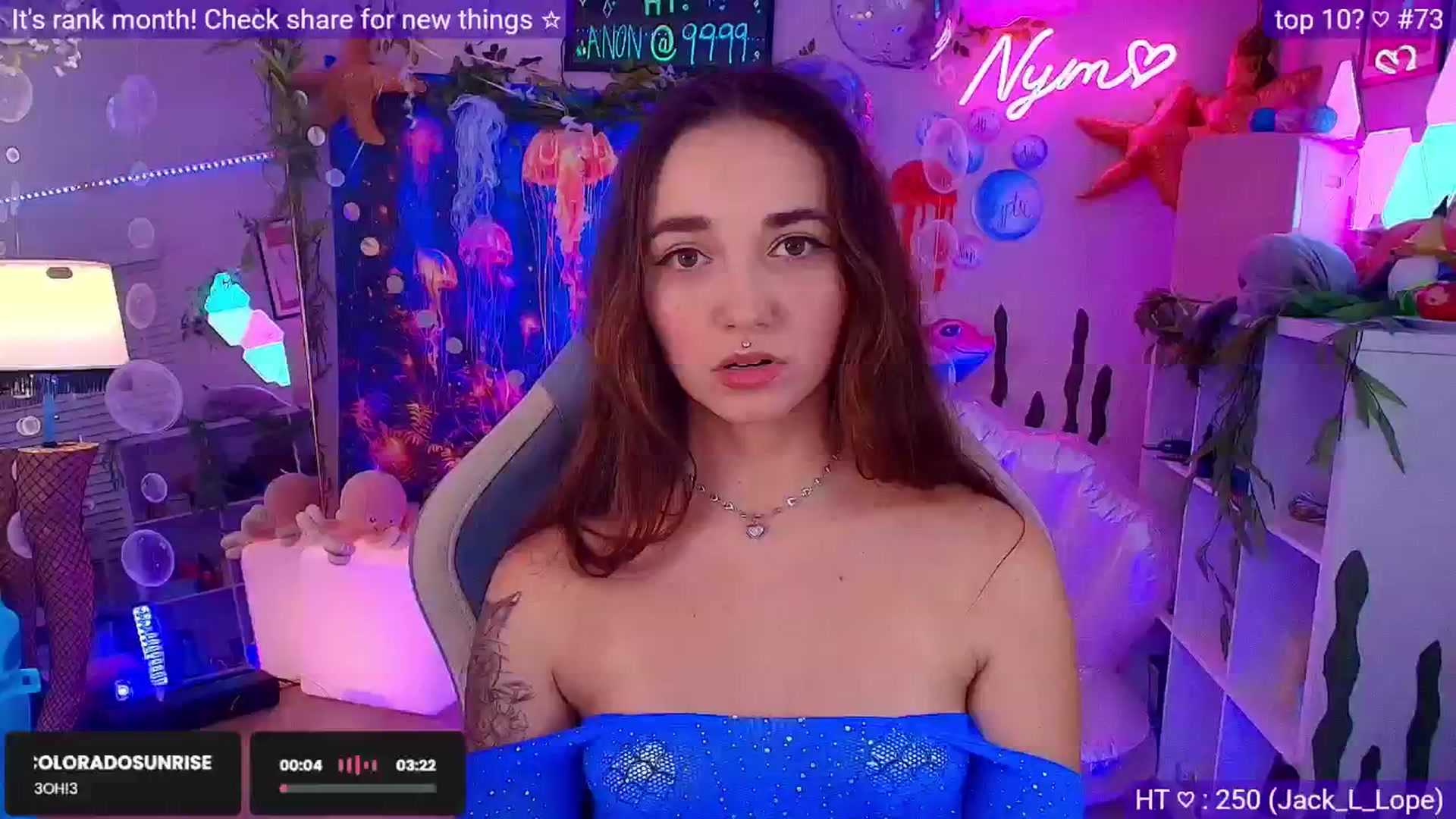 Gallery image thumbnail from Nym_x's myfreecams stream on, 07/03/2025, 04:08 image 4 of 20