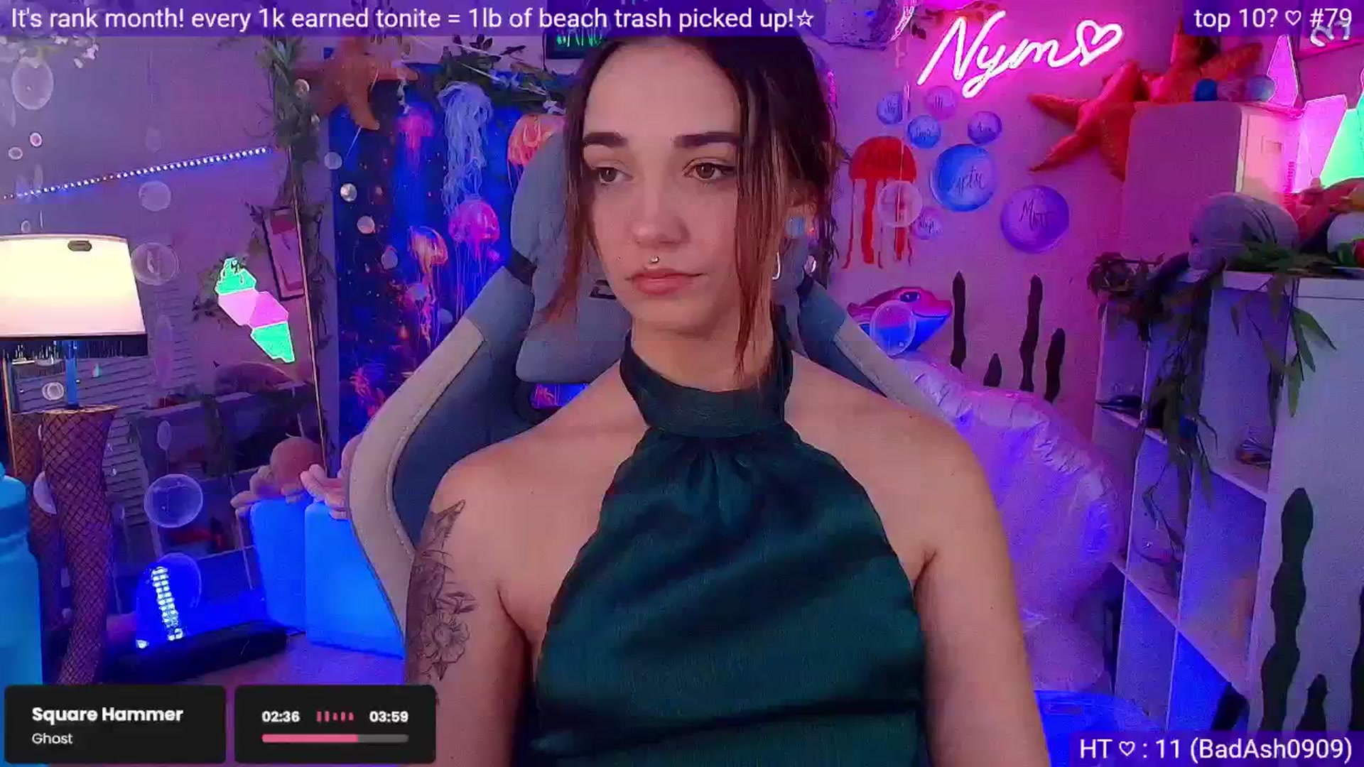 Gallery image thumbnail from Nym_x's myfreecams stream on, 07/04/2025, 03:01 image 11 of 20