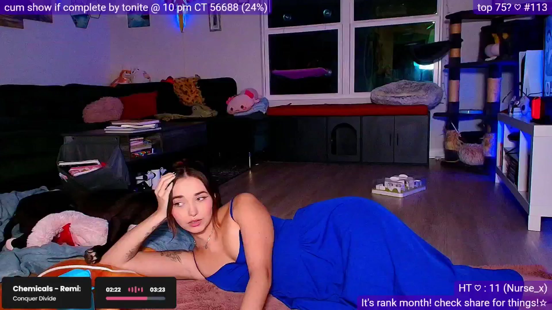Gallery image thumbnail from Nym_x's myfreecams stream on, 07/14/2025, 03:51 image 5 of 20
