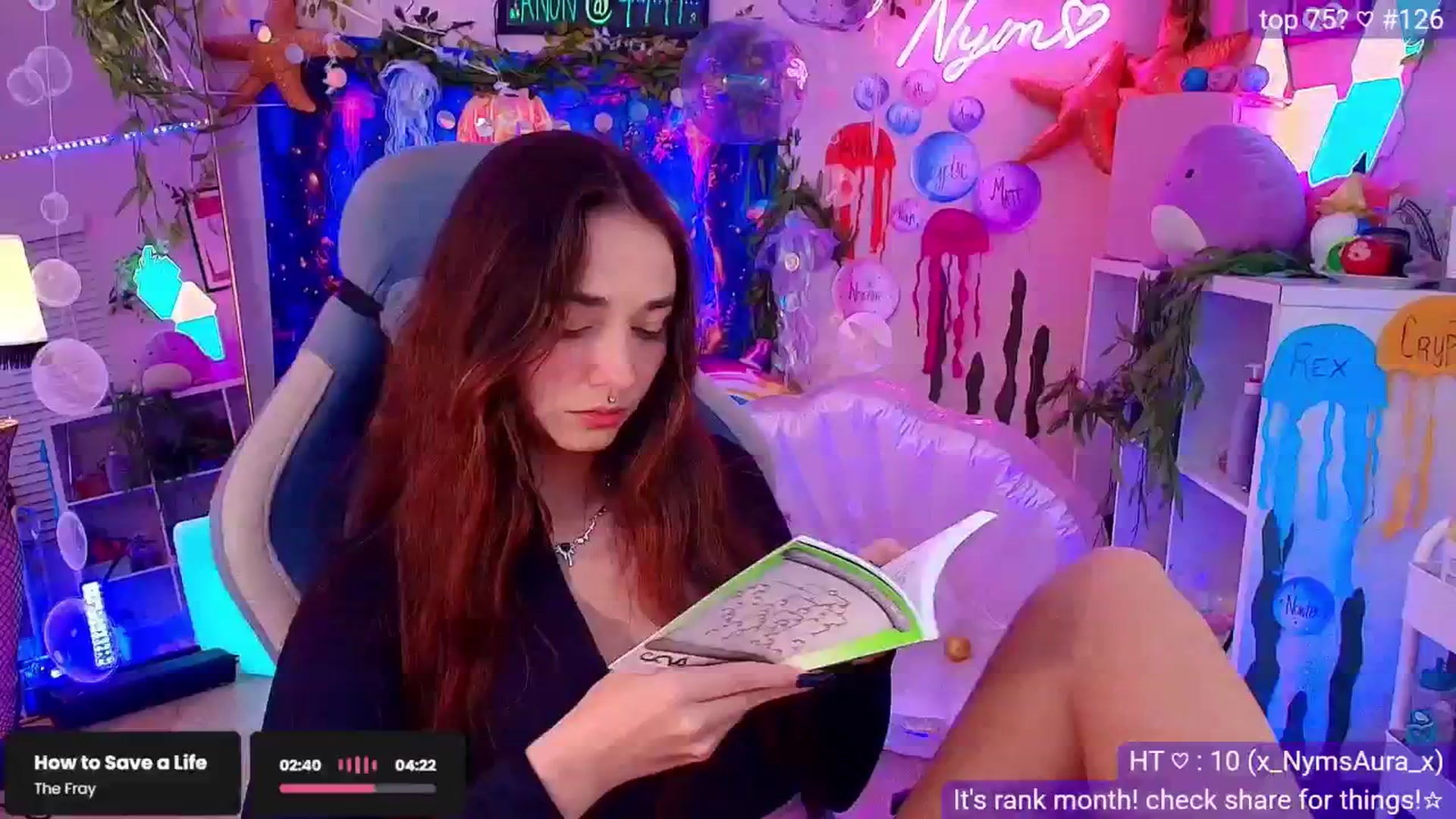 Gallery image thumbnail from Nym_x's myfreecams stream on, 07/16/2025, 04:06 image 2 of 20