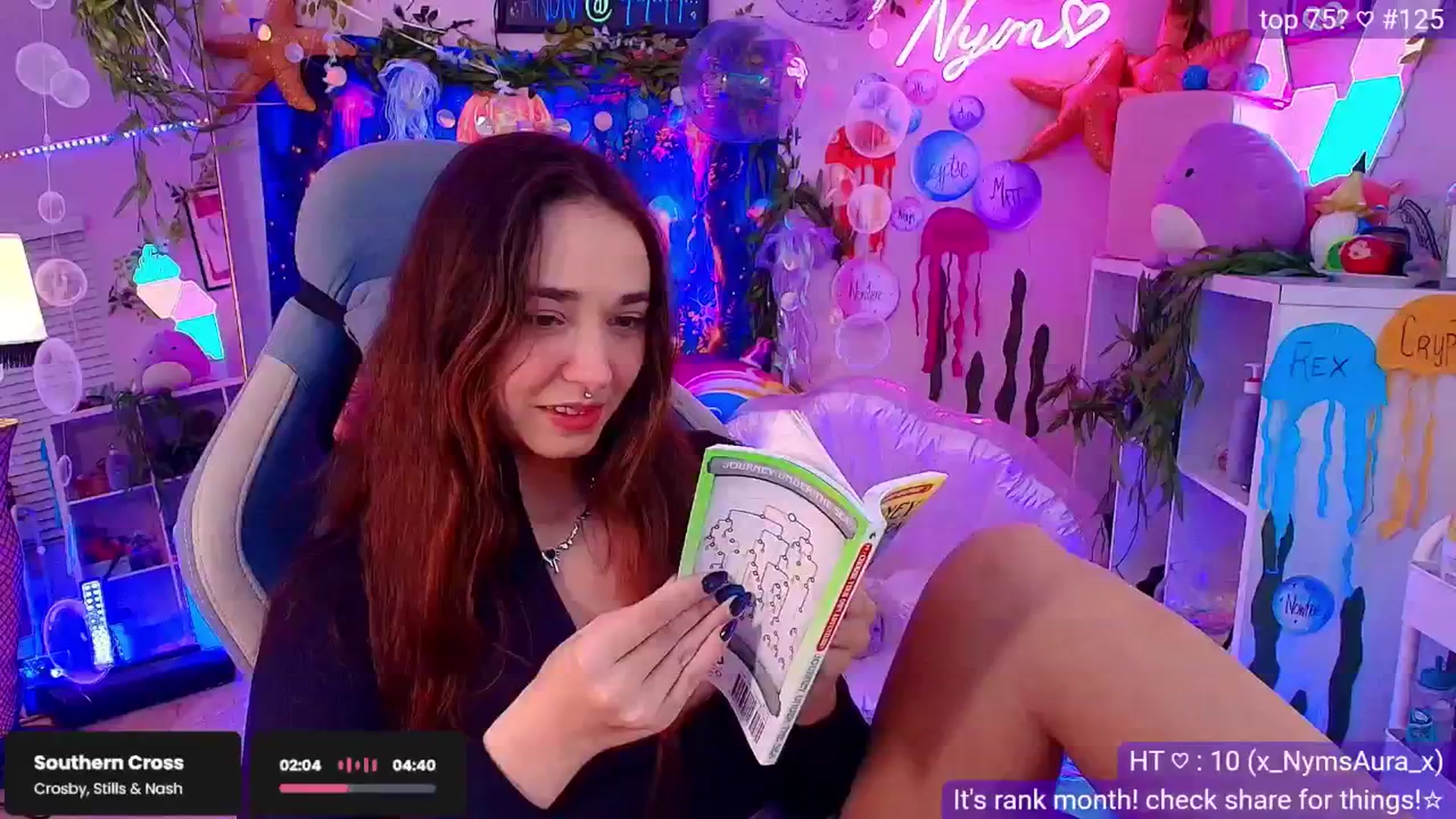 Gallery image thumbnail from Nym_x's myfreecams stream on, 07/16/2025, 04:06 image 1 of 20