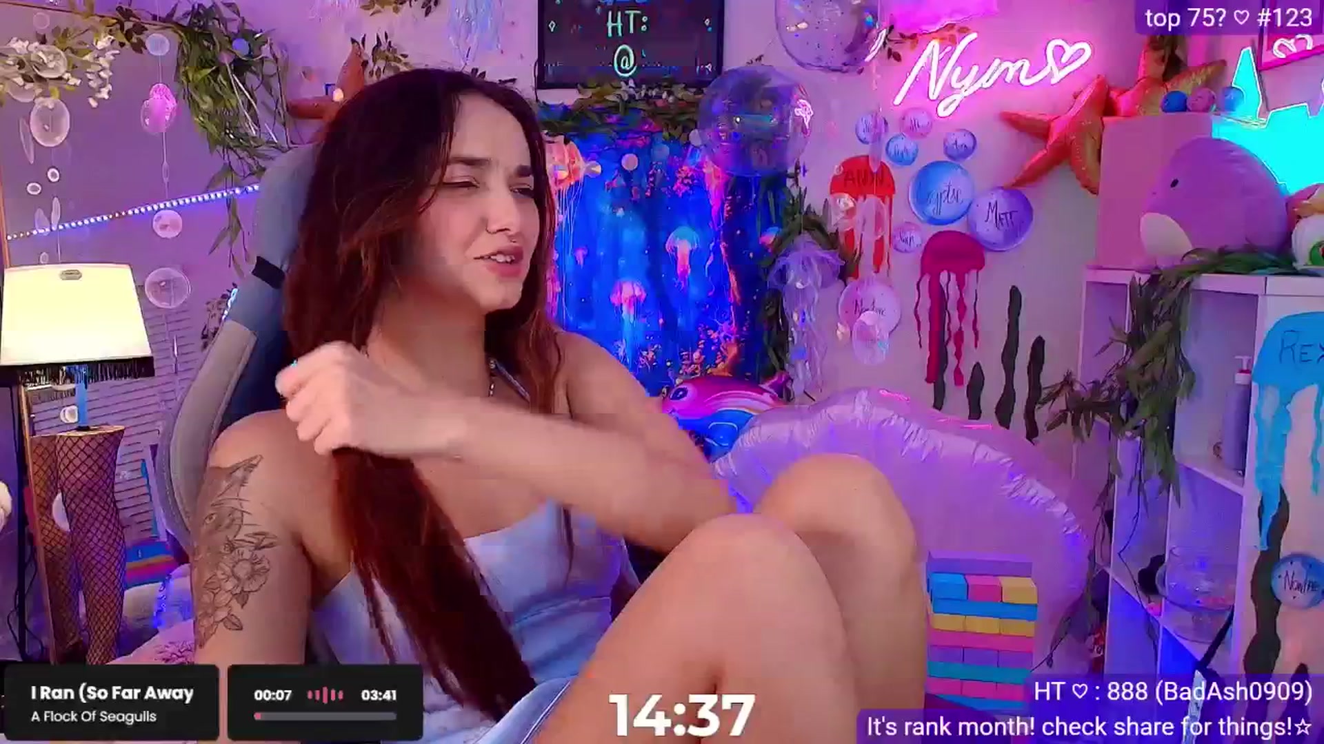 Gallery image thumbnail from Nym_x's myfreecams stream on, 07/17/2025, 04:19 image 13 of 20