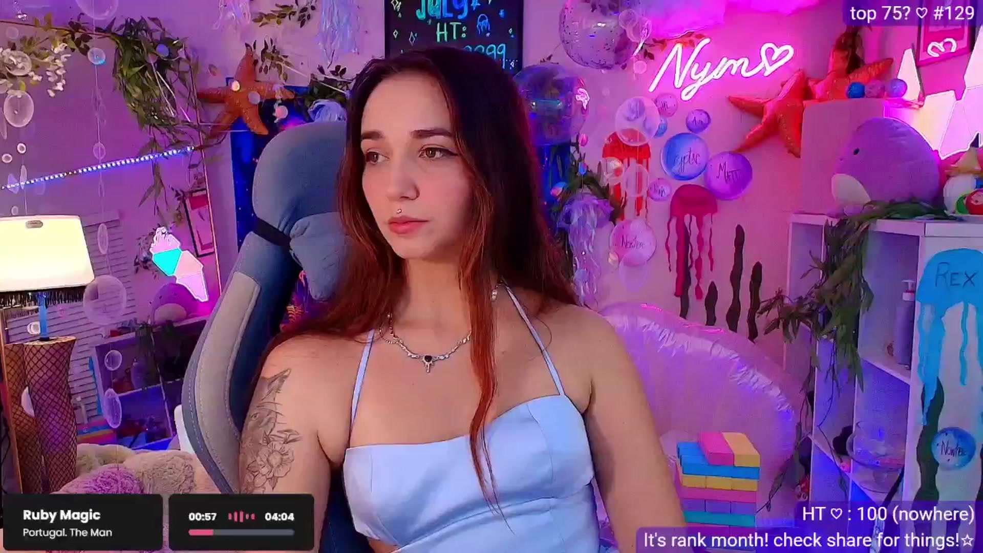 Gallery image thumbnail from Nym_x's myfreecams stream on, 07/17/2025, 04:19 image 5 of 20