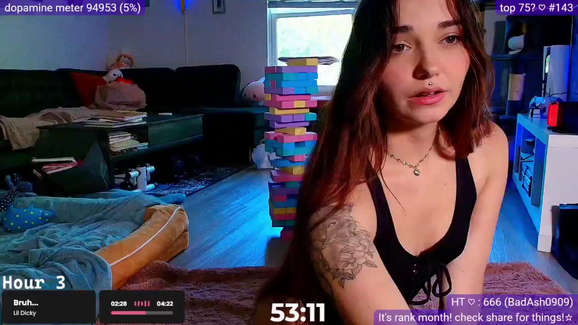 Gallery image thumbnail from Nym_x's myfreecams stream on, 07/20/2025, 24:08 image 11 of 20