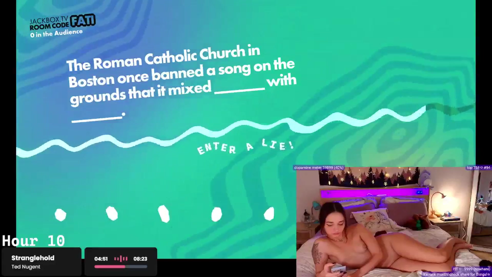 Gallery image thumbnail from Nym_x's myfreecams stream on, 07/20/2025, 06:35 image 12 of 20