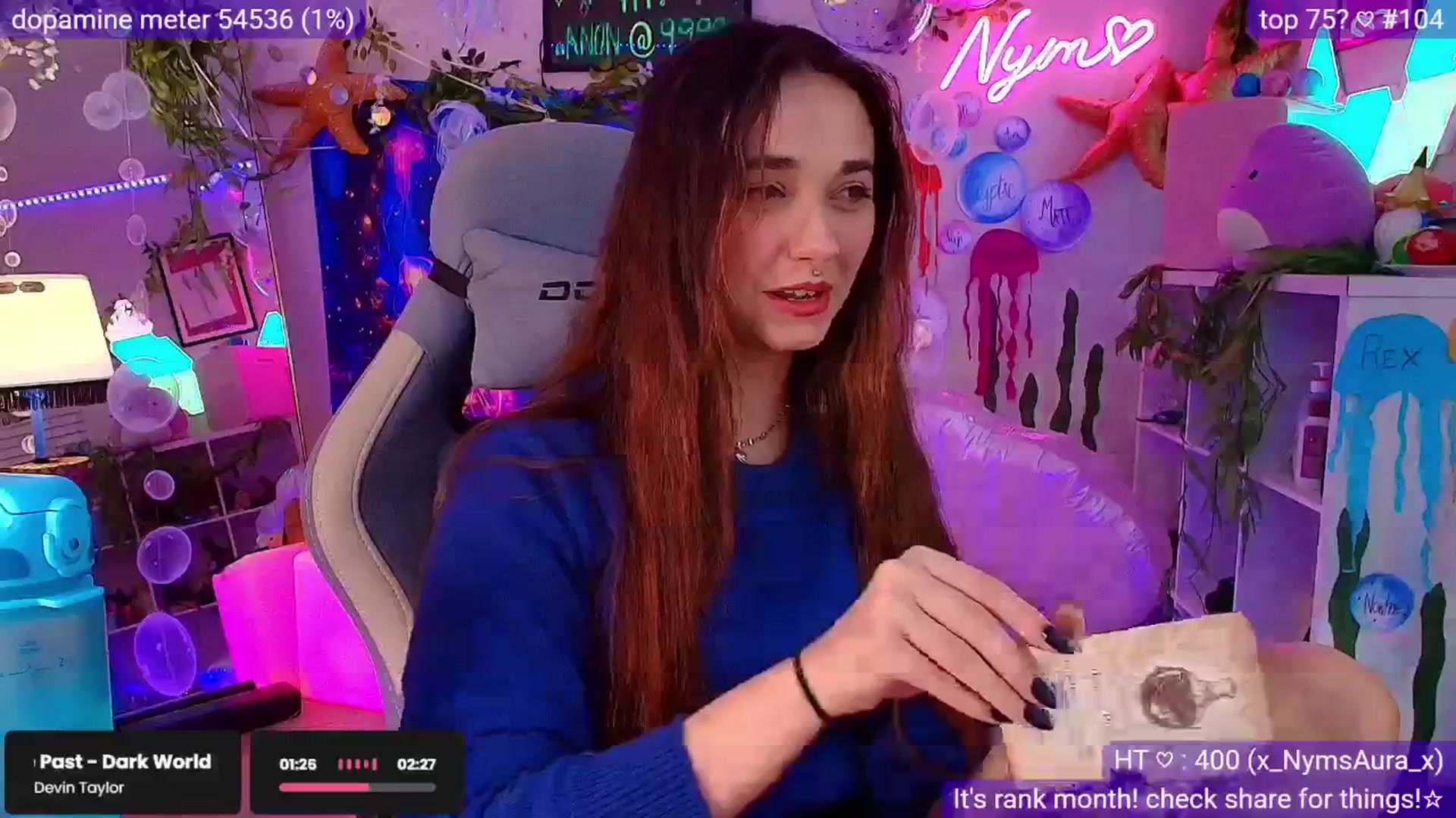 Gallery image thumbnail from Nym_x's myfreecams stream on, 07/23/2025, 04:22 image 6 of 20