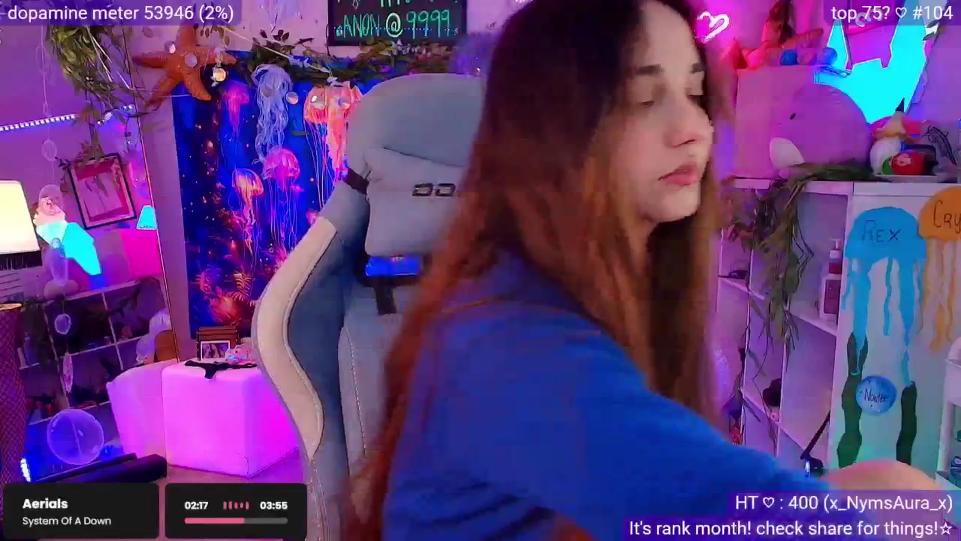 Gallery image thumbnail from Nym_x's myfreecams stream on, 07/23/2025, 04:22 image 17 of 20
