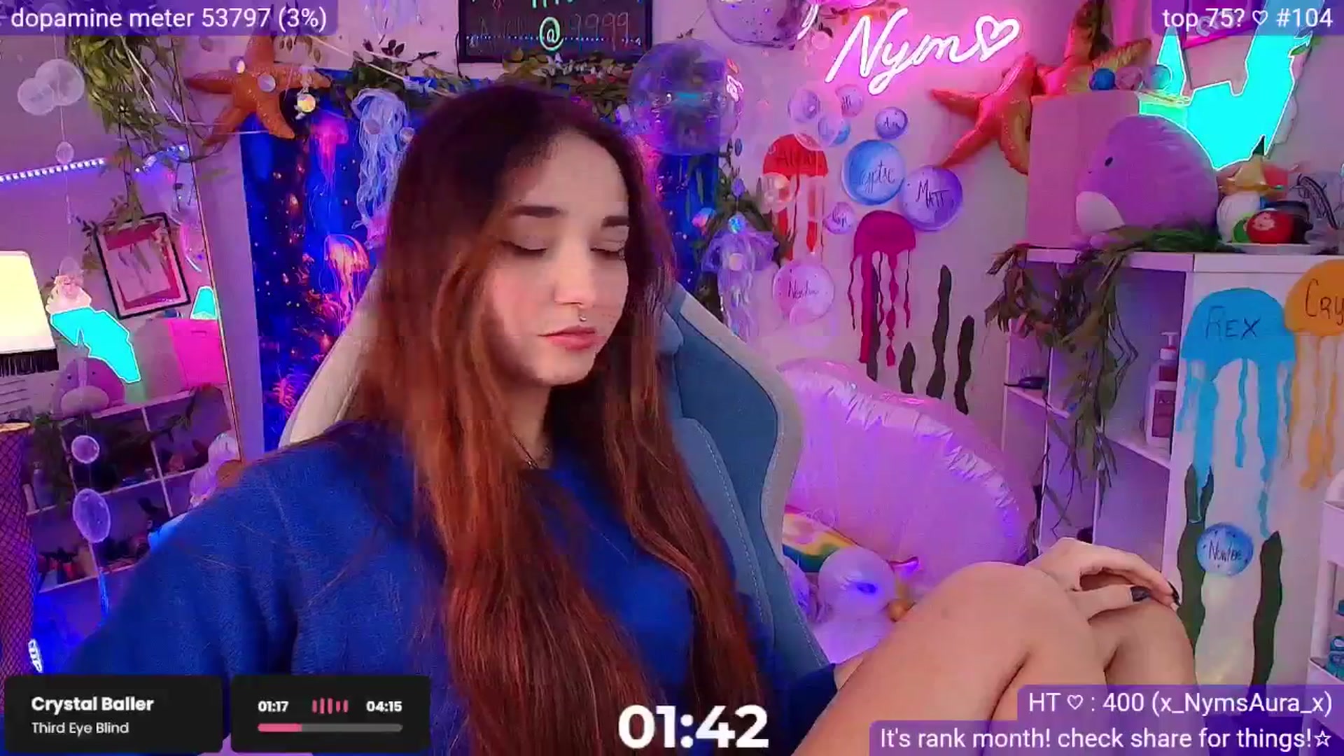 Gallery image thumbnail from Nym_x's myfreecams stream on, 07/23/2025, 04:22 image 20 of 20