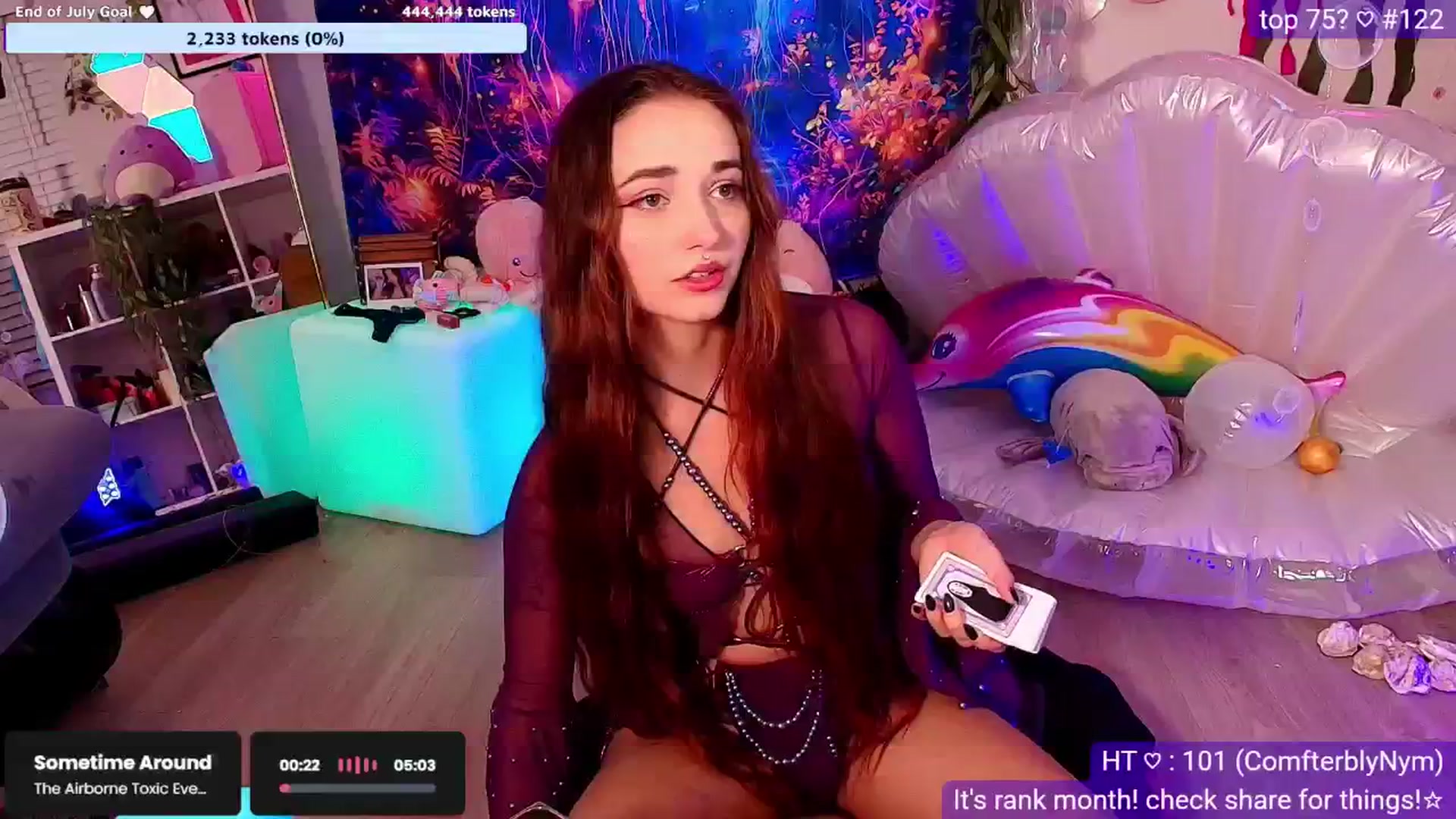 Gallery image thumbnail from Nym_x's myfreecams stream on, 07/26/2025, 04:25 image 1 of 20
