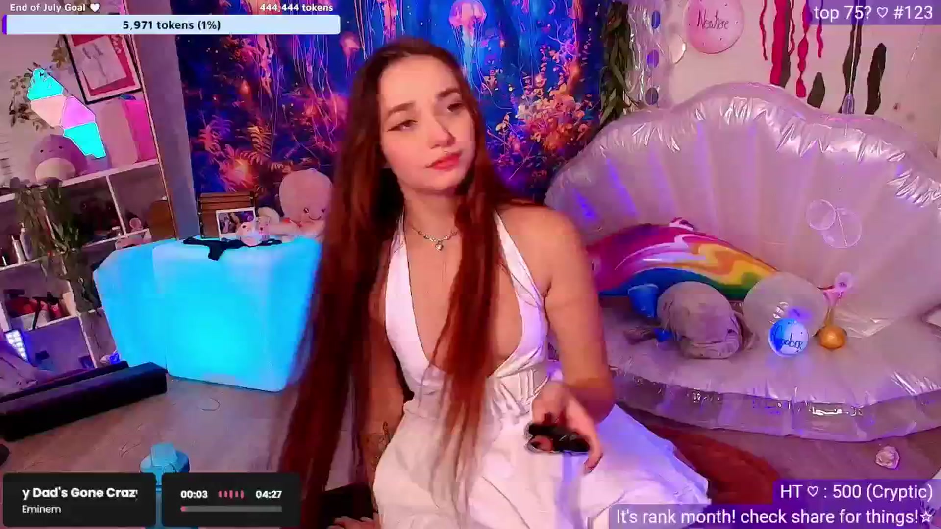 Gallery image thumbnail from Nym_x's myfreecams stream on, 07/27/2025, 05:16 image 8 of 20
