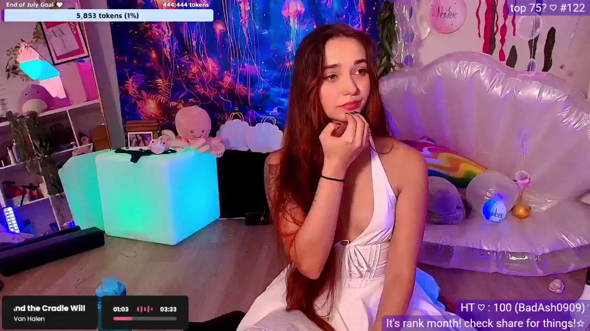 Gallery image thumbnail from Nym_x's myfreecams stream on, 07/27/2025, 05:16 image 3 of 20