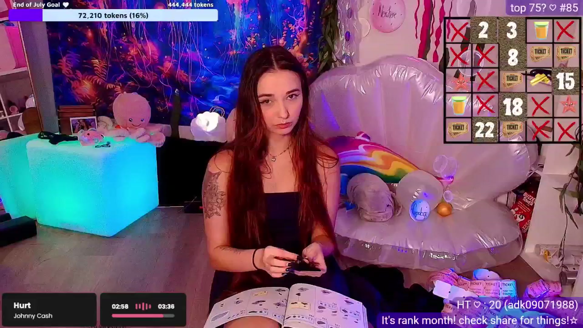 Gallery image thumbnail from Nym_x's myfreecams stream on, 07/31/2025, 04:35 image 2 of 20