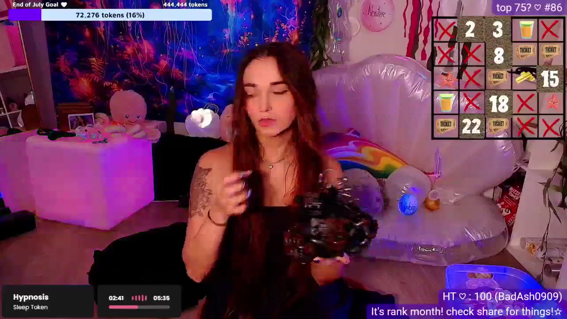 Gallery image thumbnail from Nym_x's myfreecams stream on, 07/31/2025, 04:35 image 9 of 20