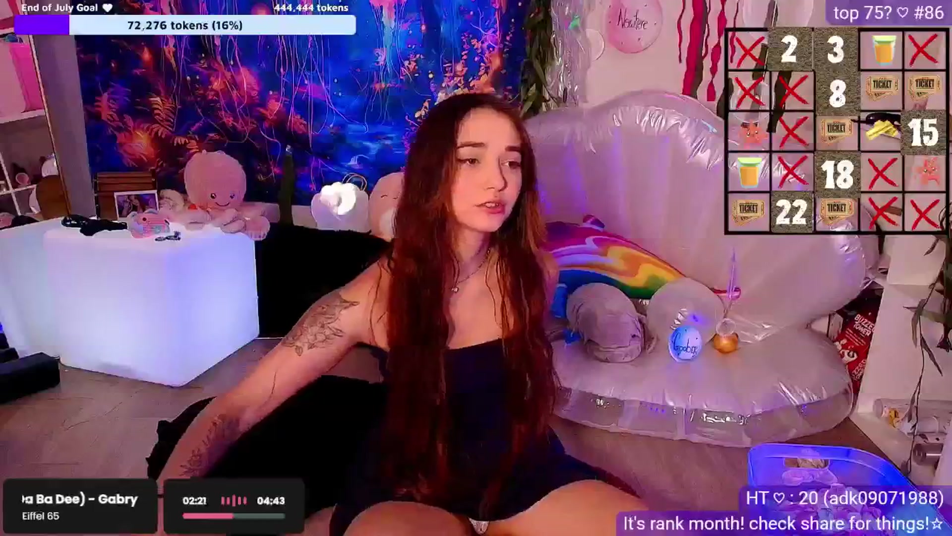 Gallery image thumbnail from Nym_x's myfreecams stream on, 07/31/2025, 04:35 image 8 of 20
