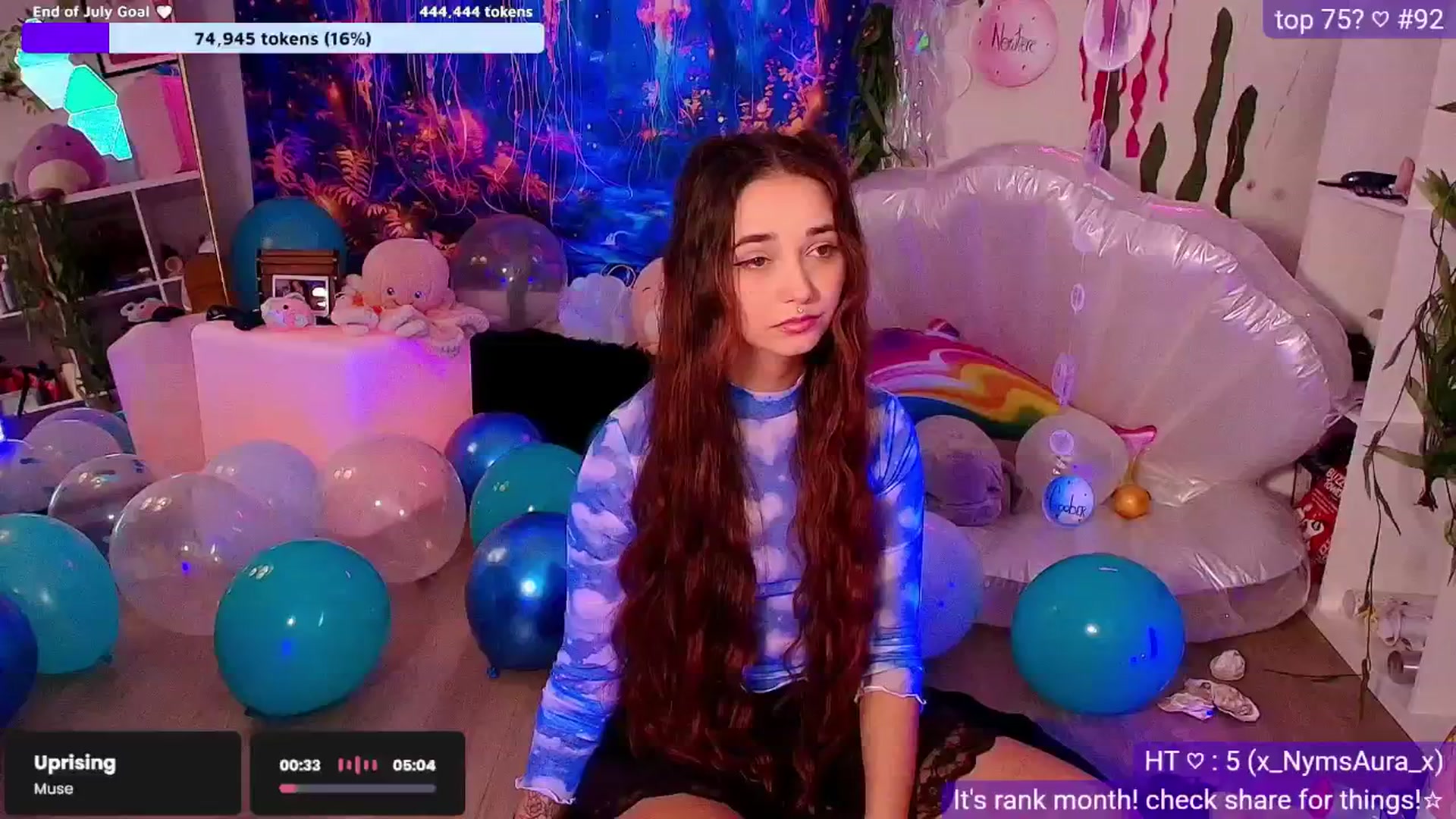 Gallery image thumbnail from Nym_x's myfreecams stream on, 08/01/2025, 06:47 image 2 of 20
