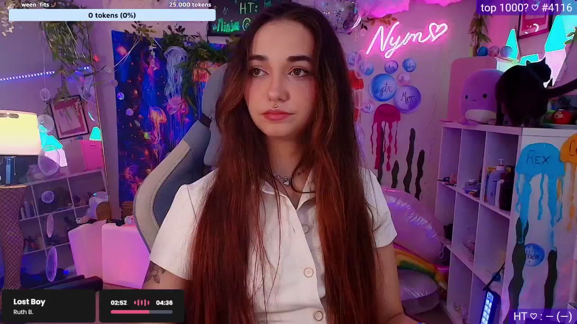 Gallery image thumbnail from Nym_x's myfreecams stream on, 08/10/2025, 04:17 image 6 of 20