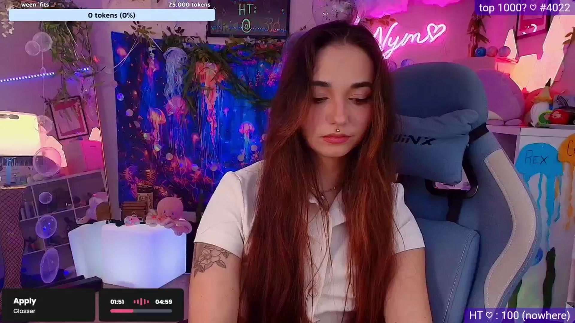 Gallery image thumbnail from Nym_x's myfreecams stream on, 08/10/2025, 04:17 image 8 of 20