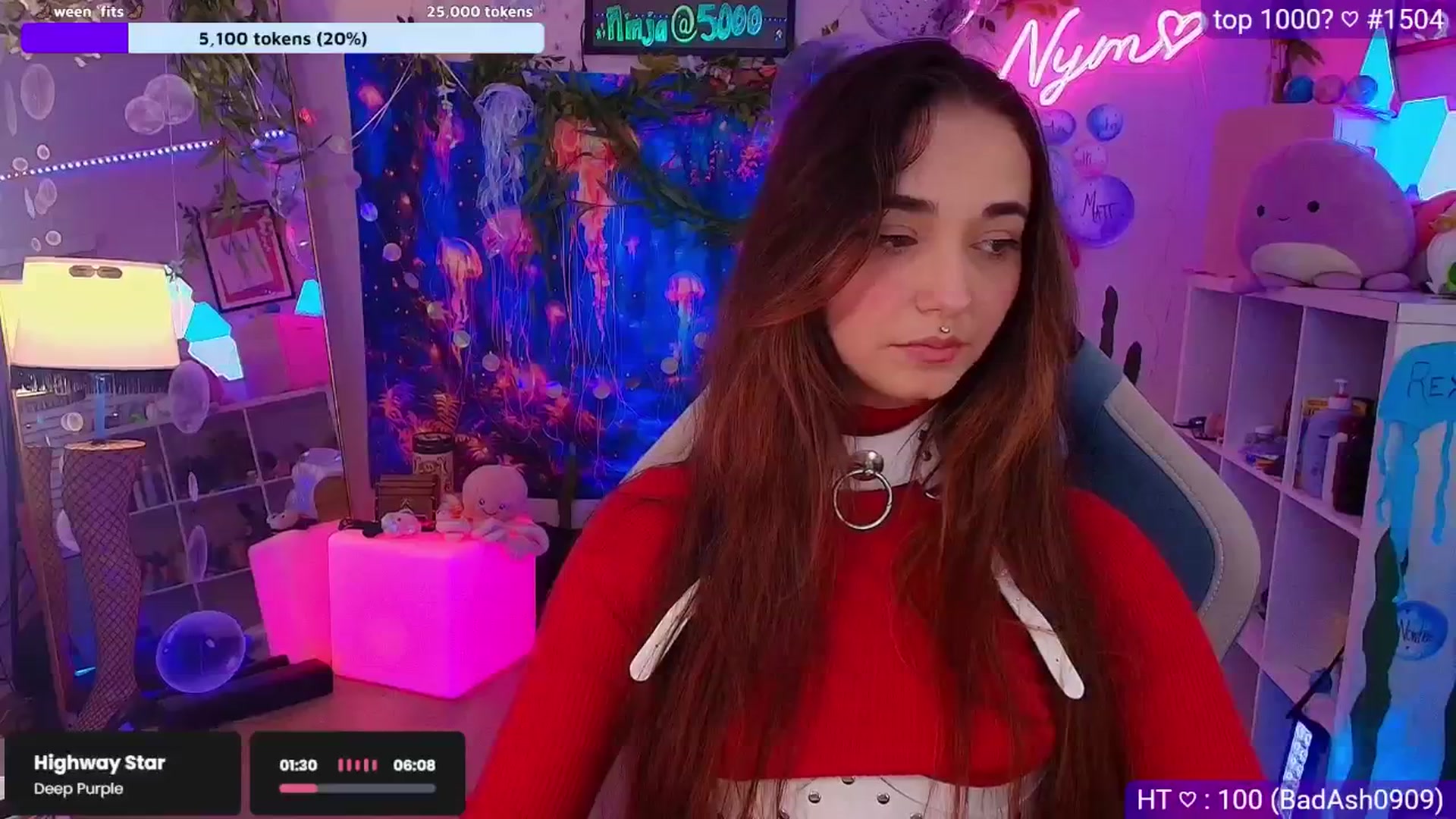 Gallery image thumbnail from Nym_x's myfreecams stream on, 08/11/2025, 03:56 image 18 of 20