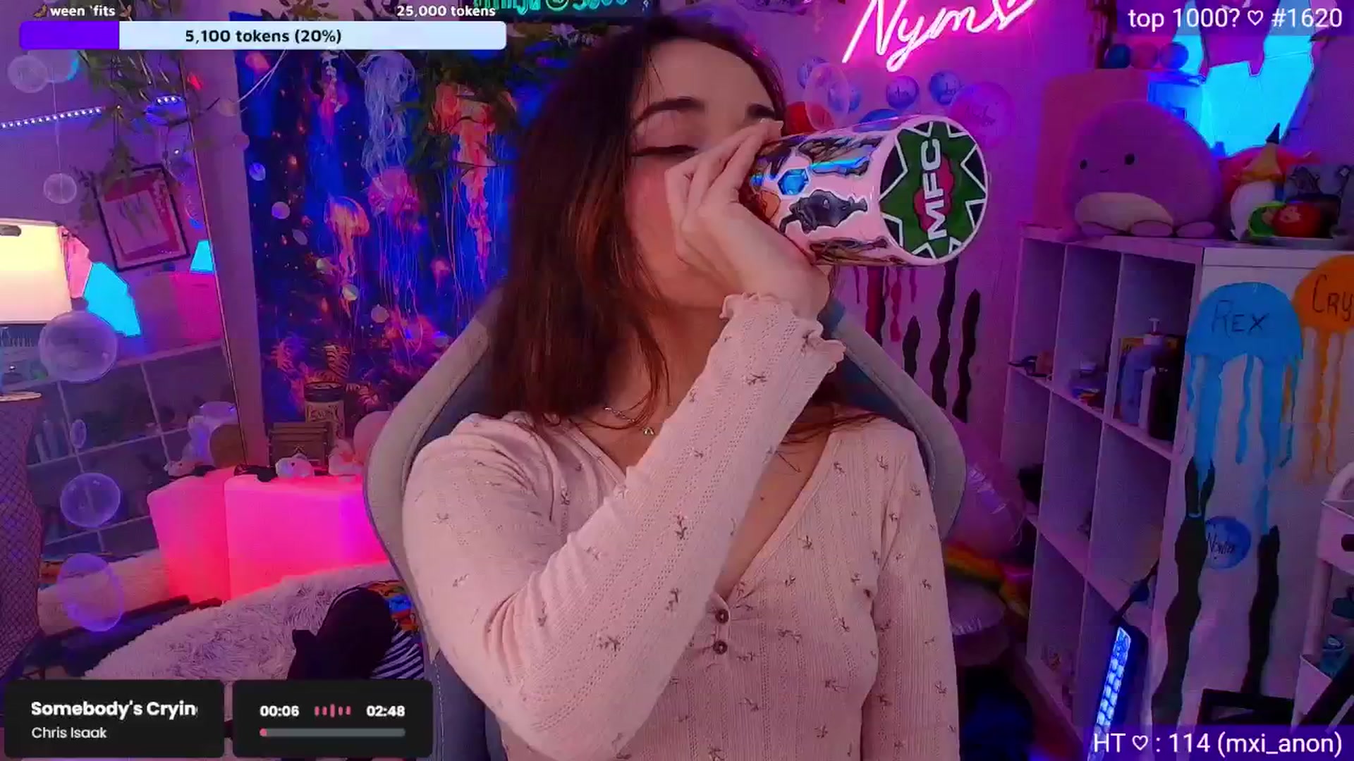 Gallery image thumbnail from Nym_x's myfreecams stream on, 08/14/2025, 04:09 image 17 of 20