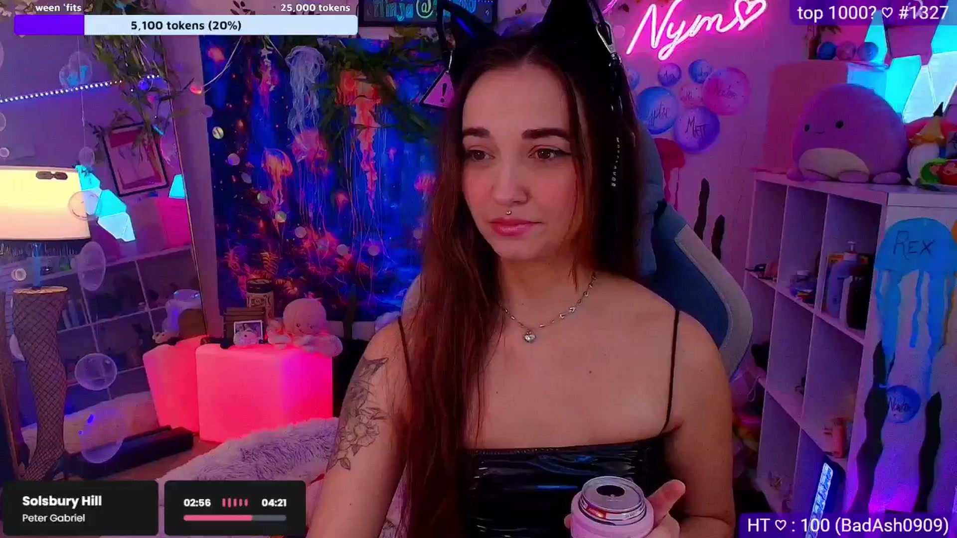 Gallery image thumbnail from Nym_x's myfreecams stream on, 08/17/2025, 04:14 image 8 of 20