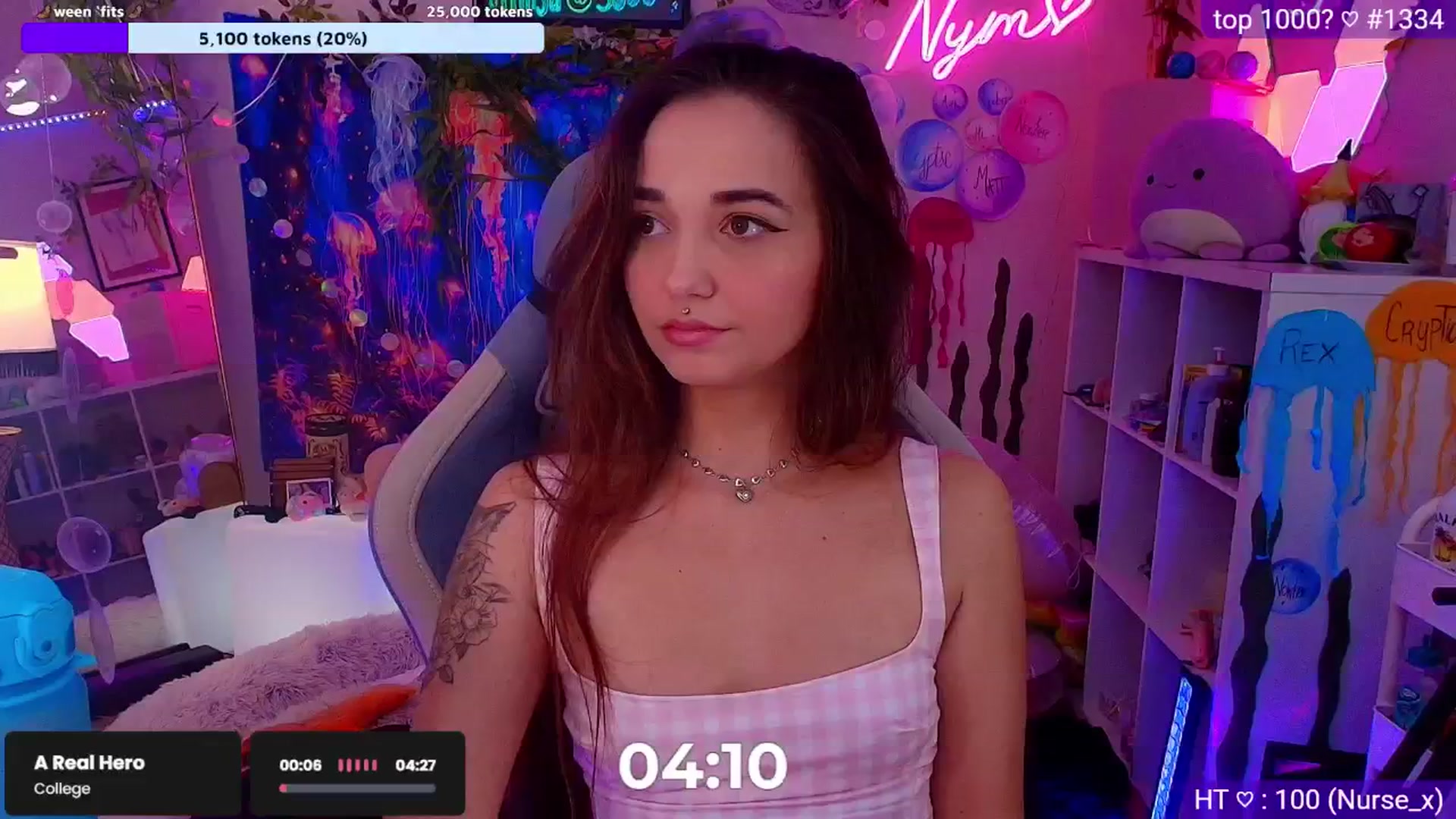 Gallery image thumbnail from Nym_x's myfreecams stream on, 08/18/2025, 03:45 image 12 of 20