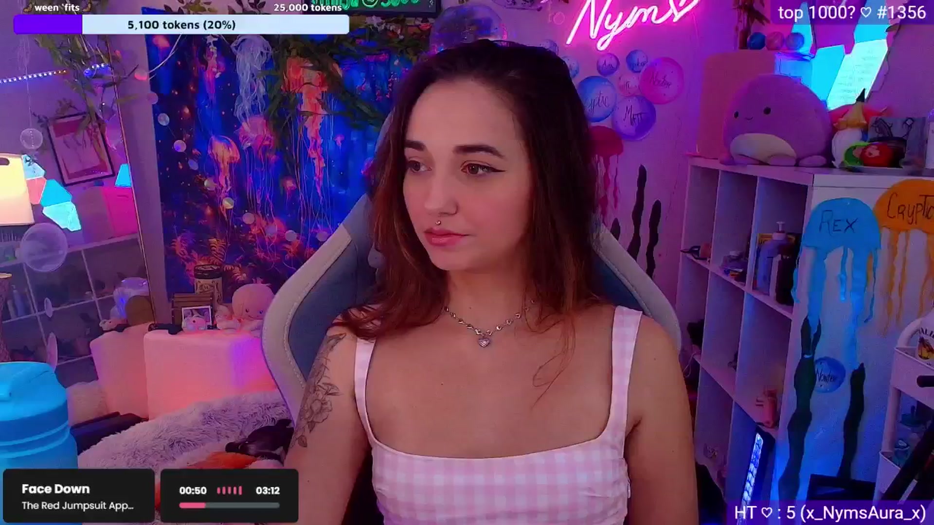 Gallery image thumbnail from Nym_x's myfreecams stream on, 08/18/2025, 03:45 image 8 of 20