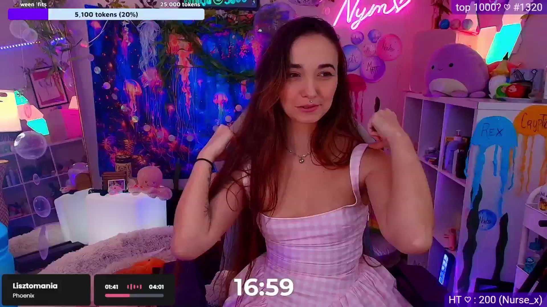 Gallery image thumbnail from Nym_x's myfreecams stream on, 08/18/2025, 03:45 image 18 of 20
