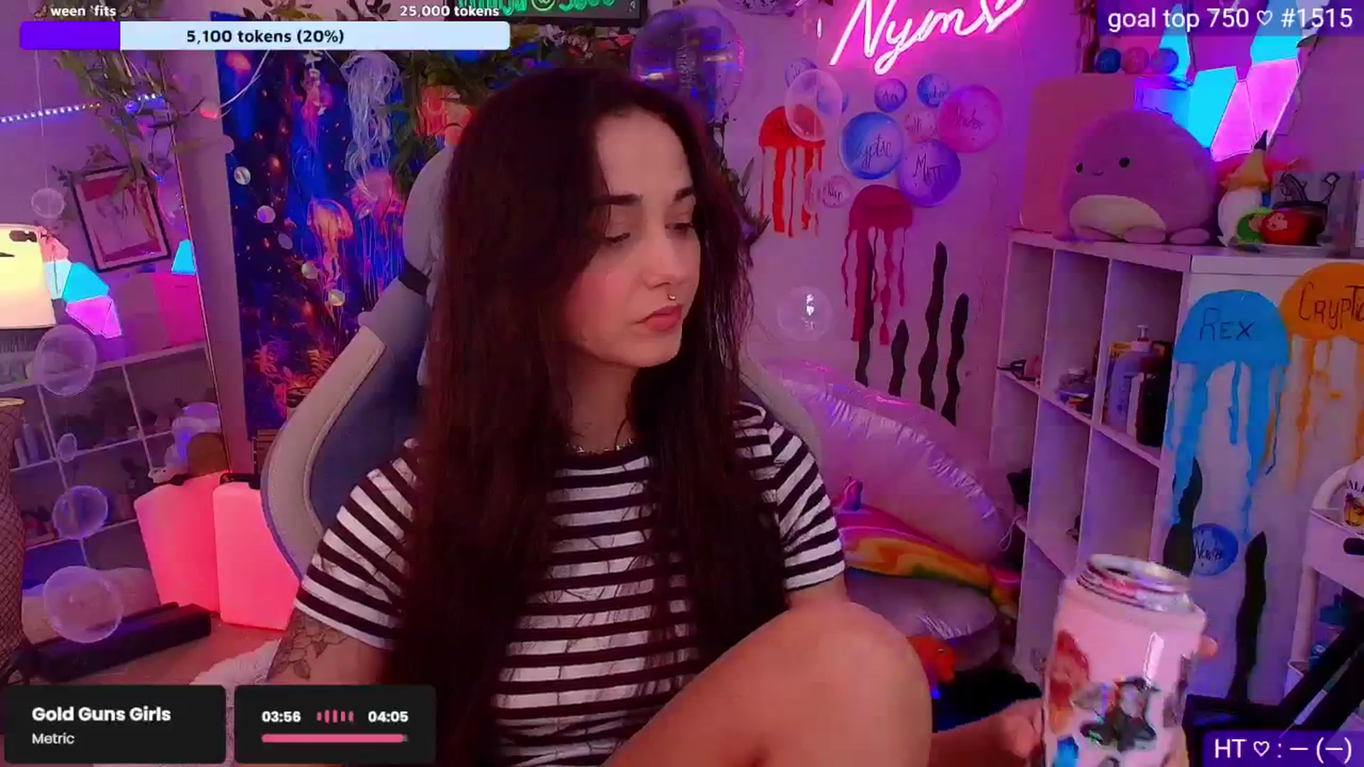 Gallery image thumbnail from Nym_x's myfreecams stream on, 08/21/2025, 01:51 image 8 of 20